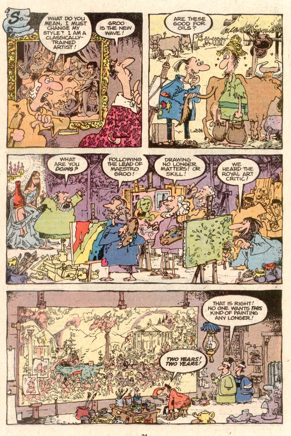 Read online Sergio Aragonés Groo the Wanderer comic -  Issue #64 - 18