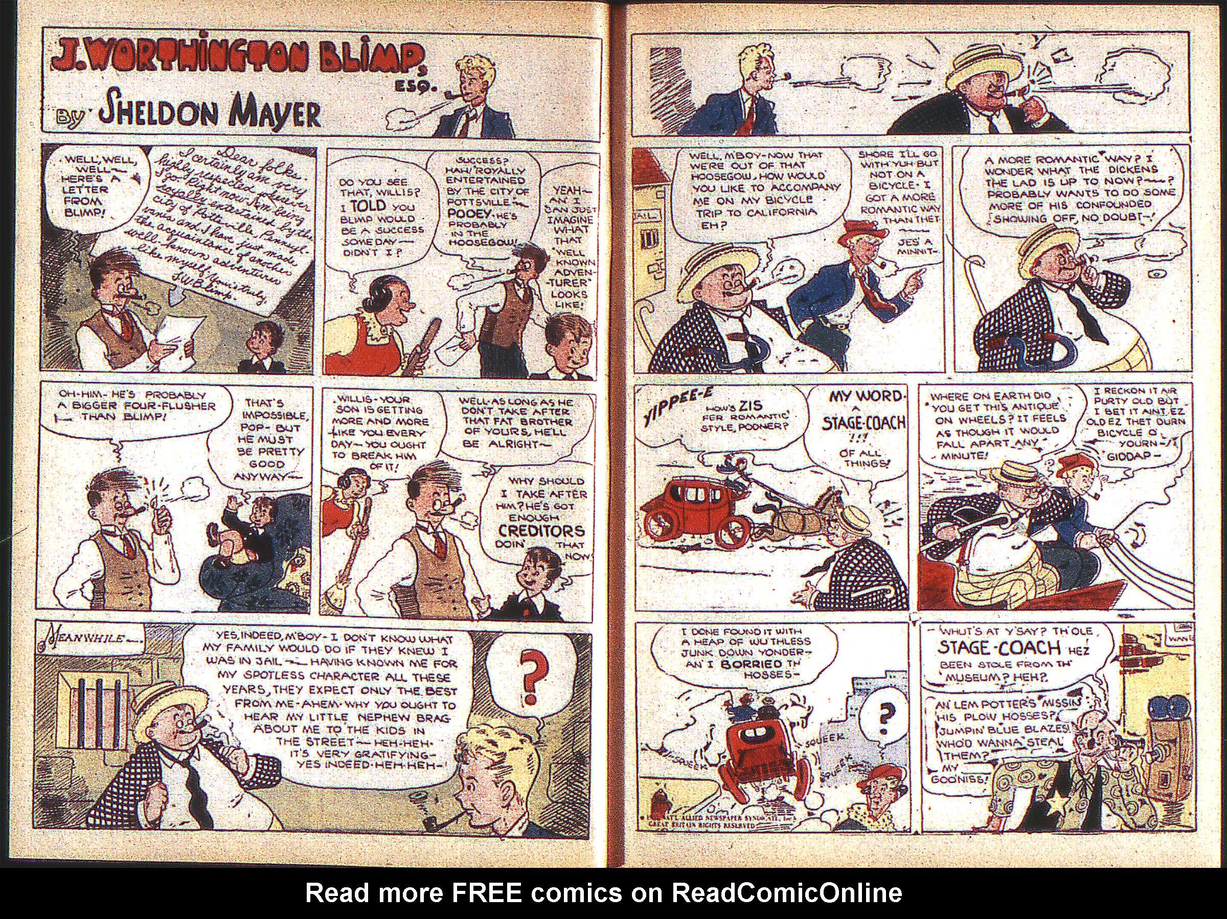 Read online Adventure Comics (1938) comic -  Issue #2 - 9