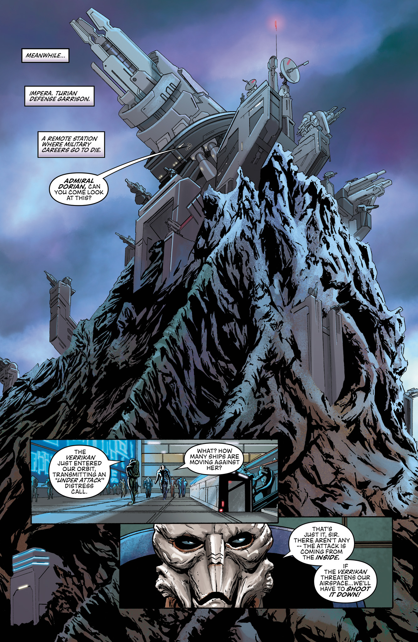 Read online Mass Effect: Foundation comic -  Issue #11 - 16