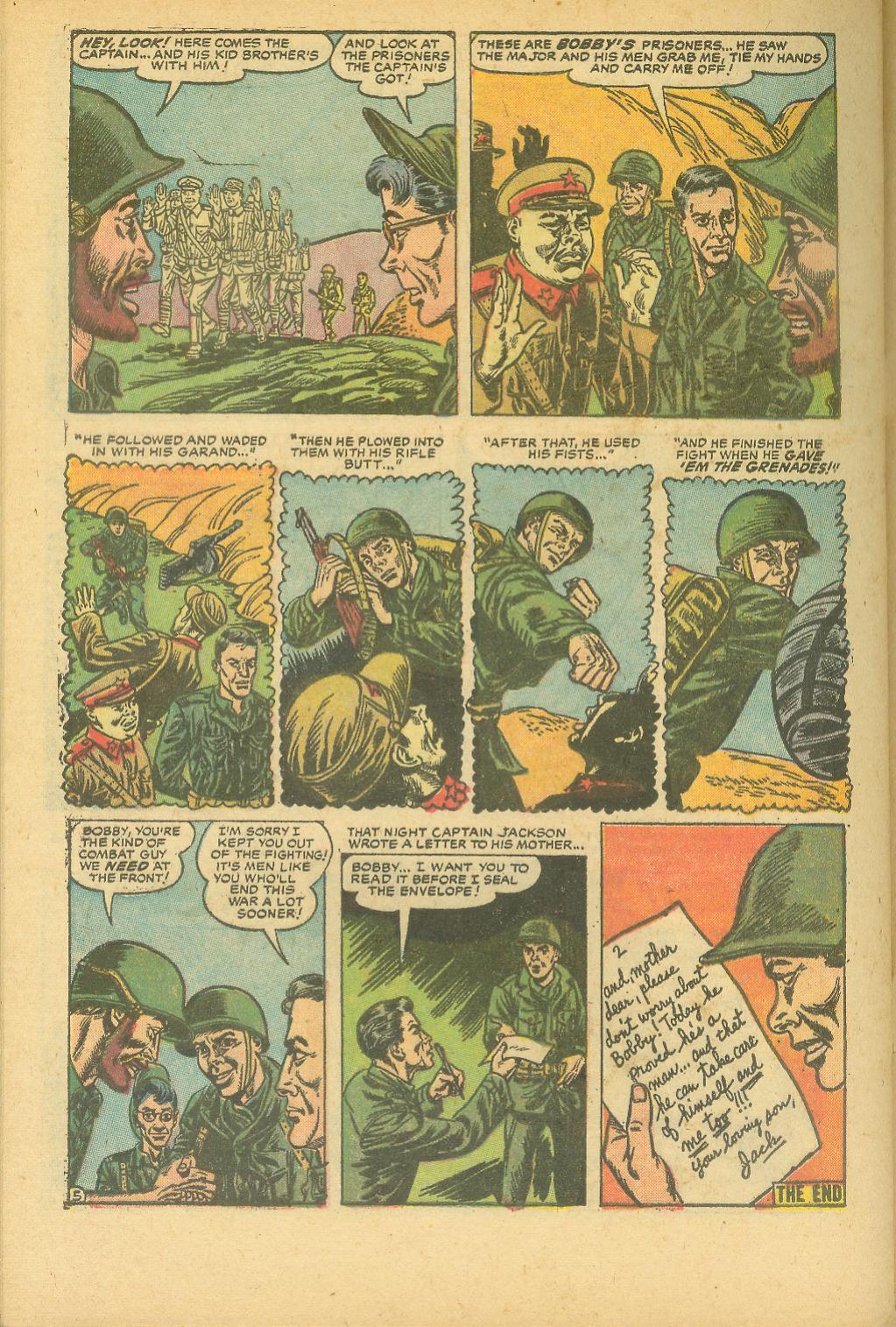 Read online Combat Casey comic -  Issue #28 - 32
