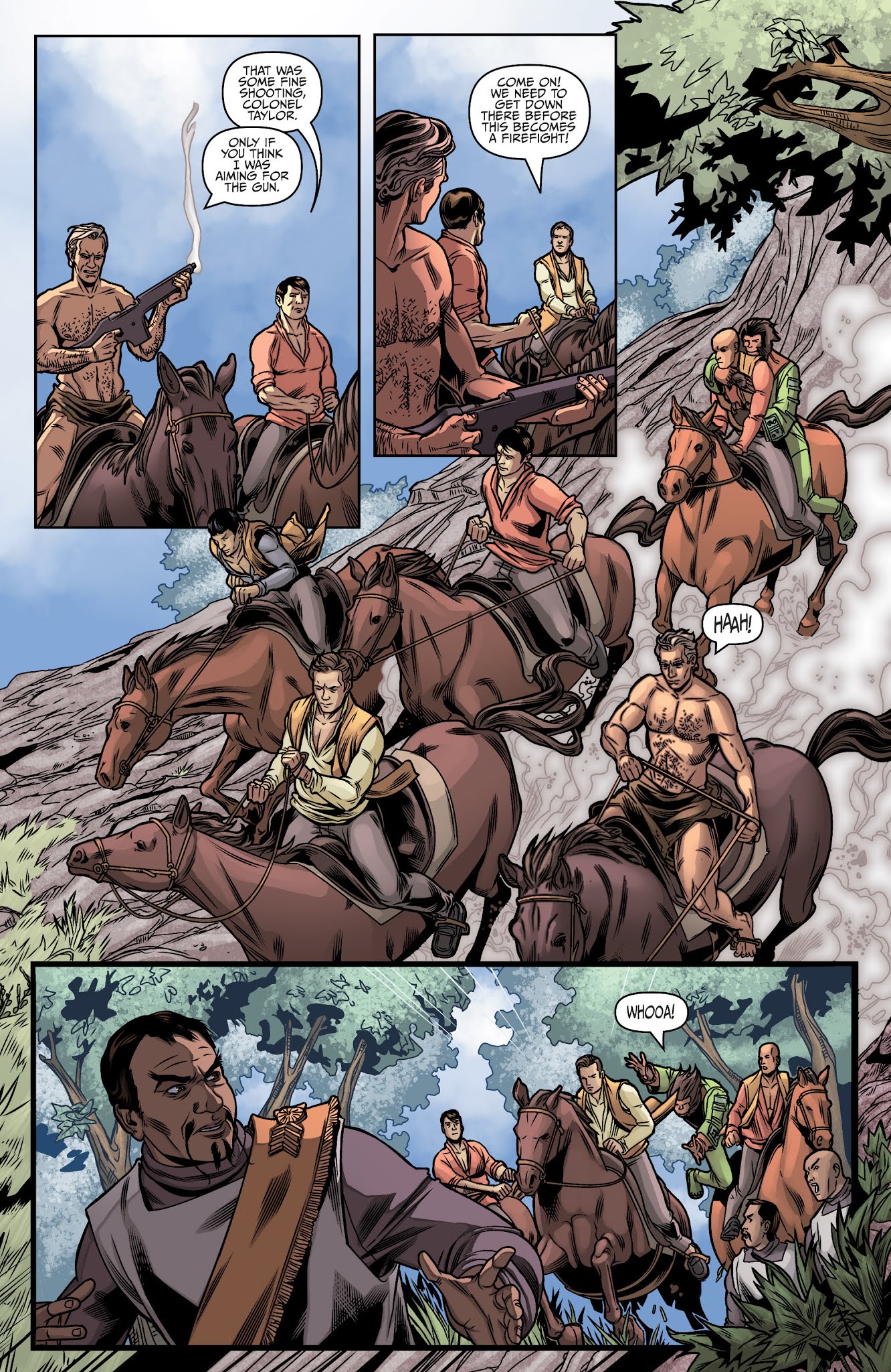 Read online Star Trek/Planet of the Apes: The Primate Directive comic -  Issue #5 - 4