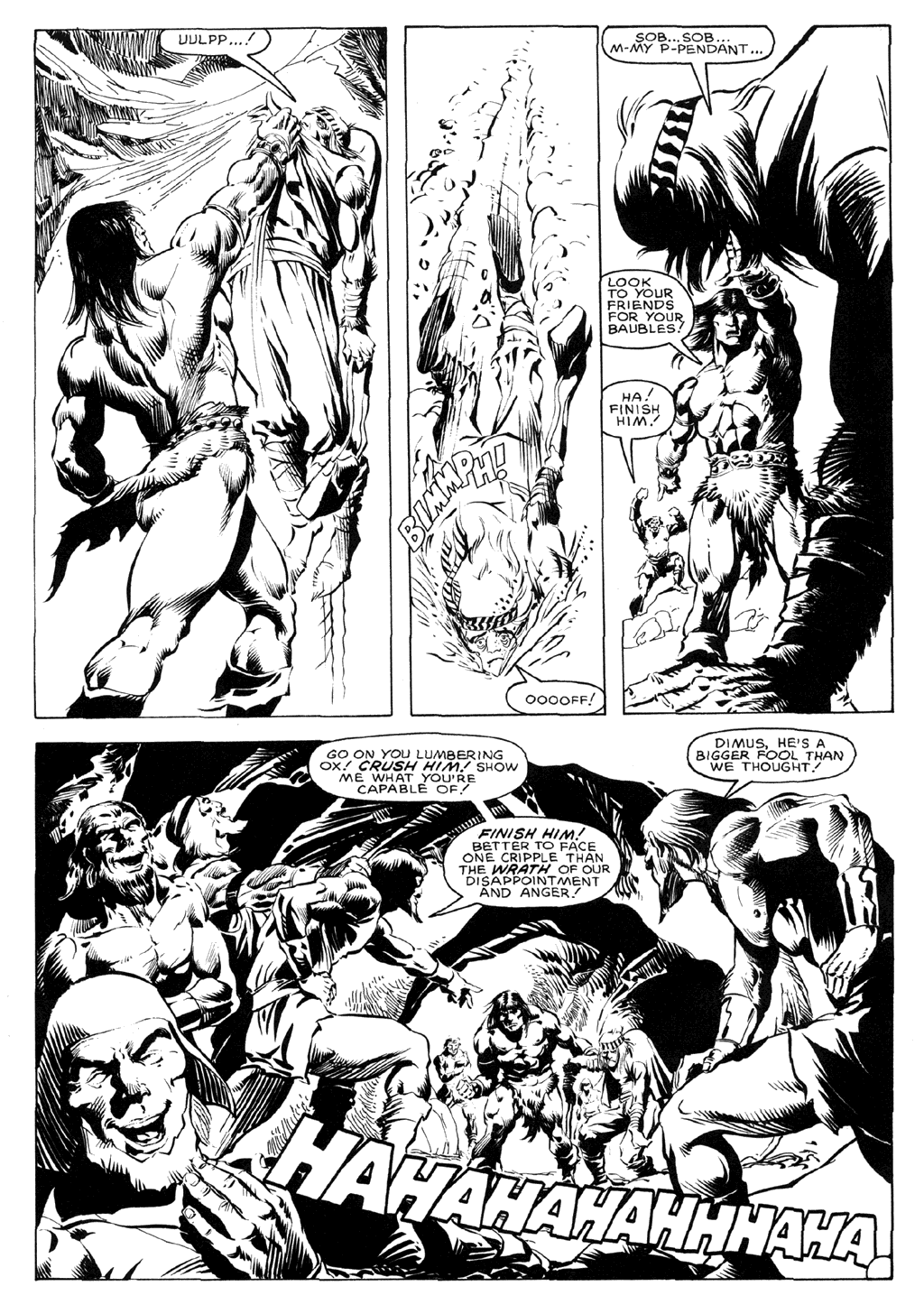 Read online The Savage Sword Of Conan comic -  Issue #120 - 12