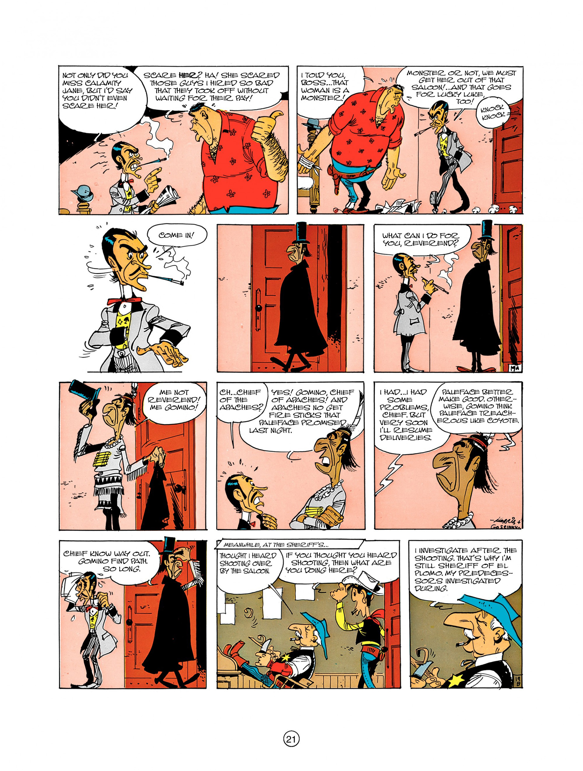 Read online A Lucky Luke Adventure comic -  Issue #8 - 21