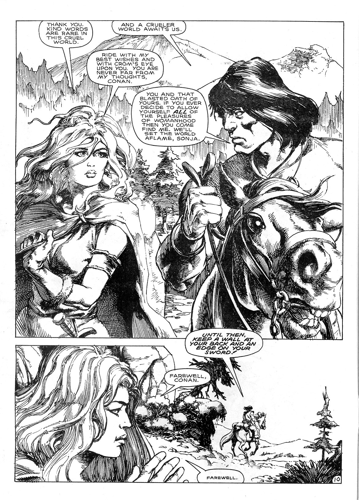 Read online The Savage Sword Of Conan comic -  Issue #145 - 16