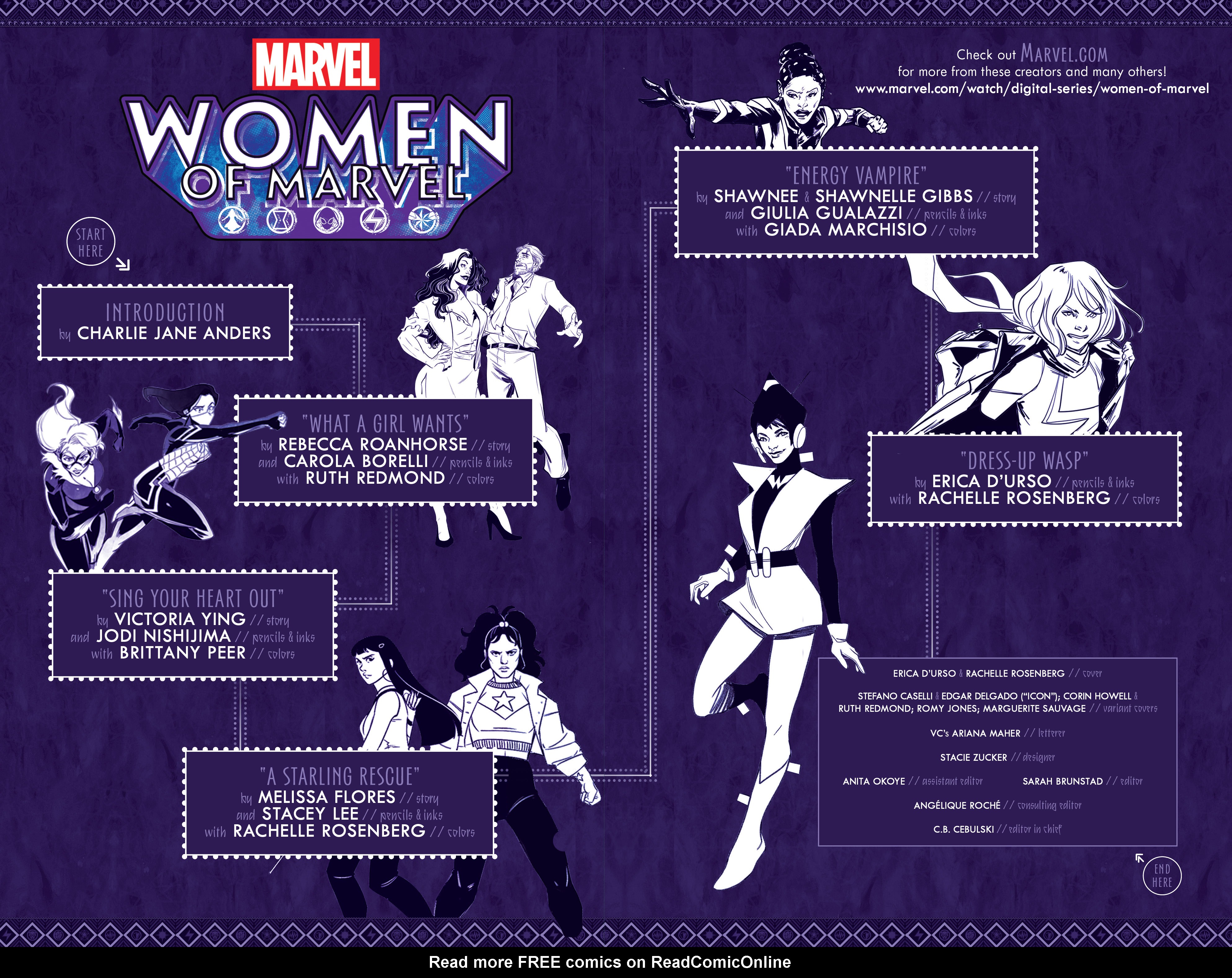 Read online Women of Marvel (2023) comic -  Issue #1 - 3