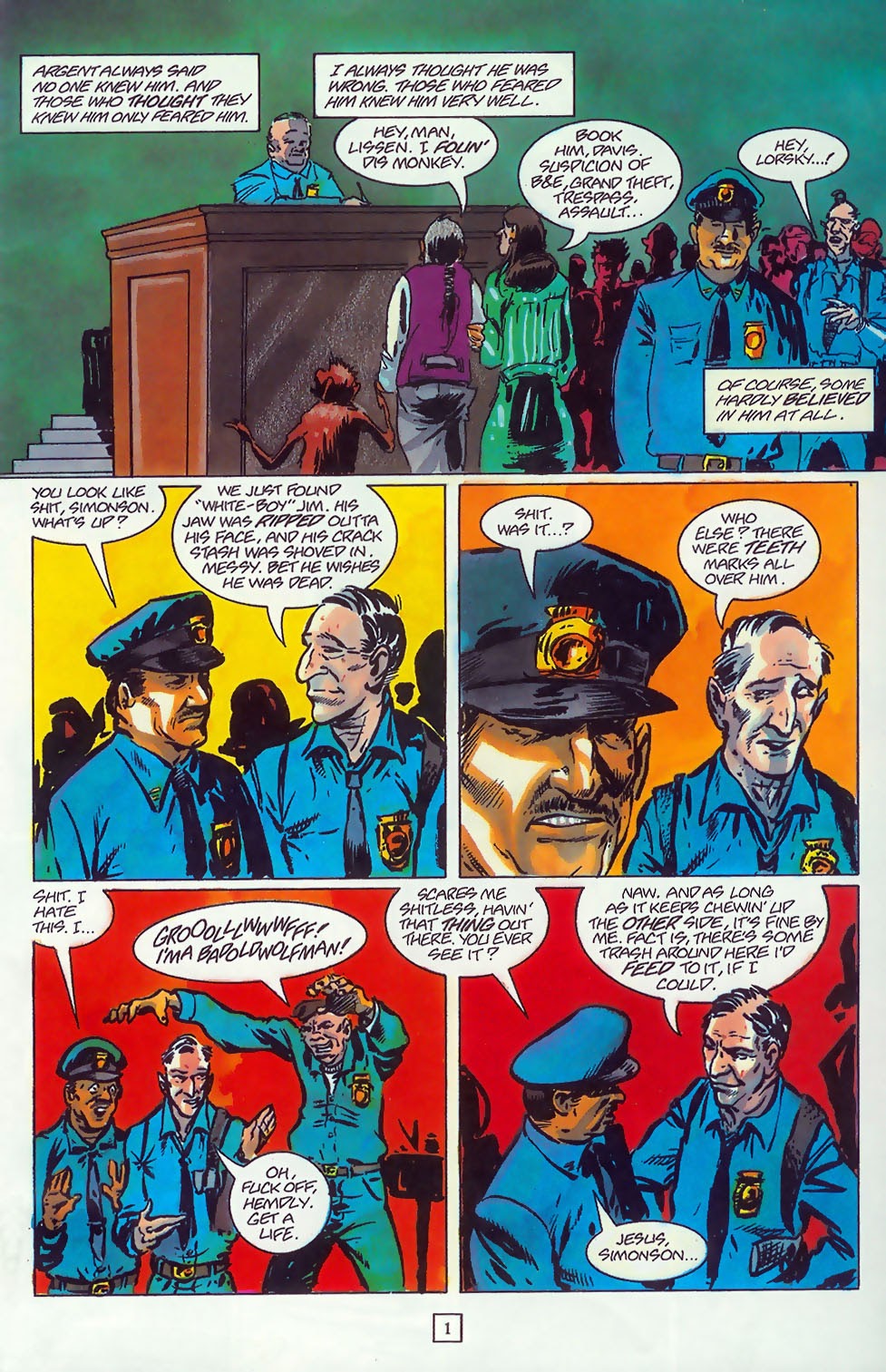 Read online Silverback comic -  Issue #3 - 2