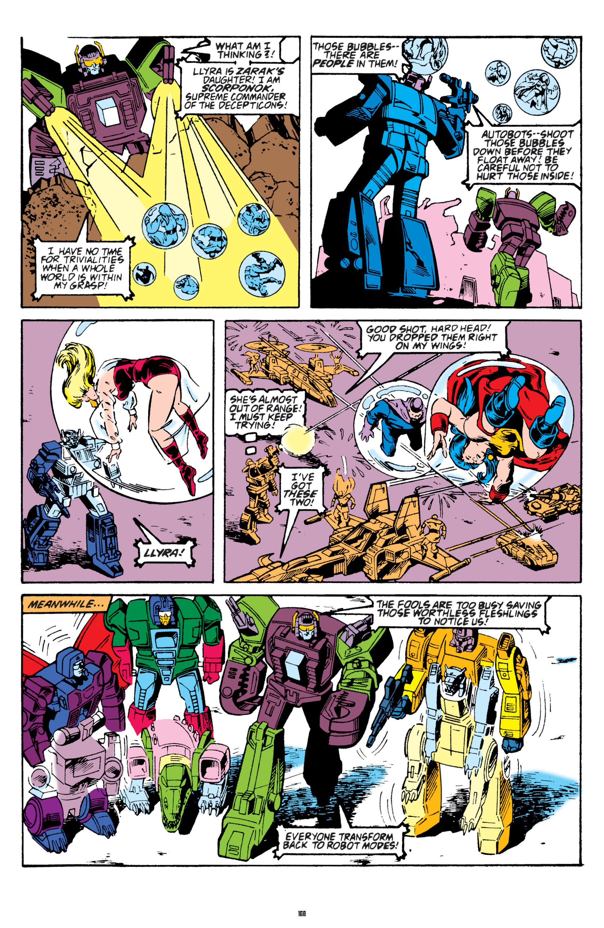 Read online The Transformers Classics comic -  Issue # TPB 7 - 167