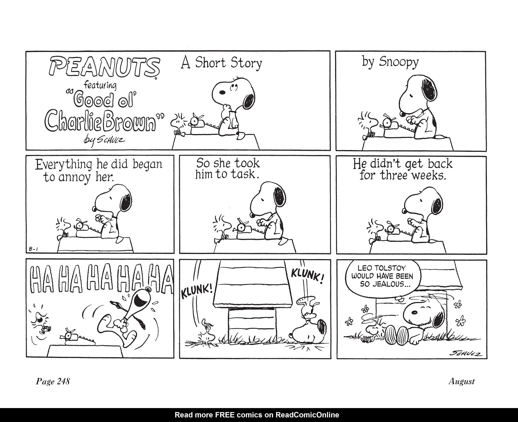 Read online The Complete Peanuts comic -  Issue # TPB 16 - 266
