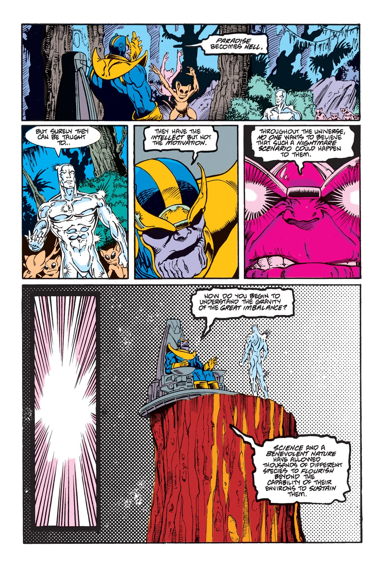 Read online Silver Surfer (1987) comic -  Issue # _TPB Silver Surfer - Rebirth of Thanos (Part 1) - 37
