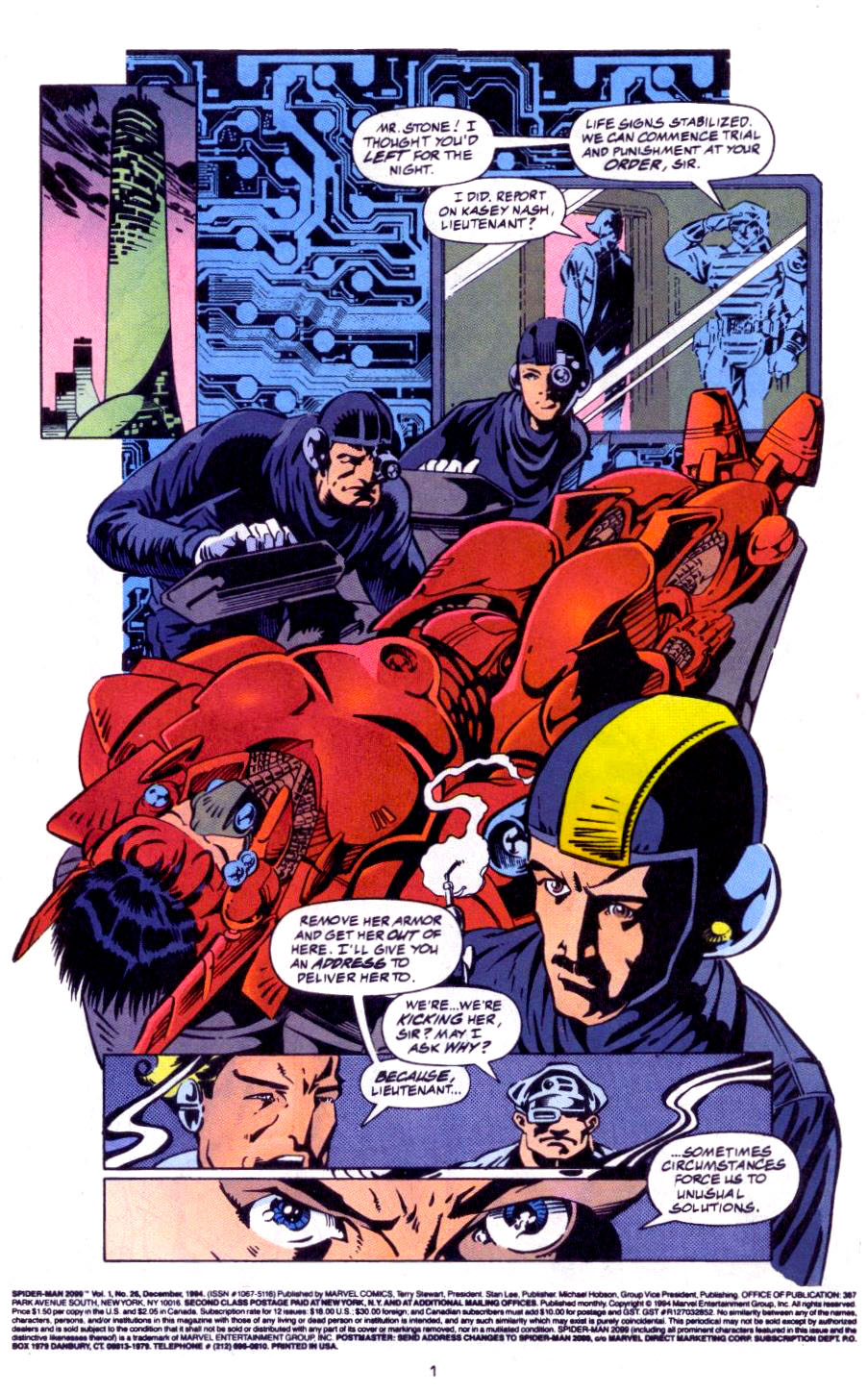 Read online Spider-Man 2099 (1992) comic -  Issue #26 - 2