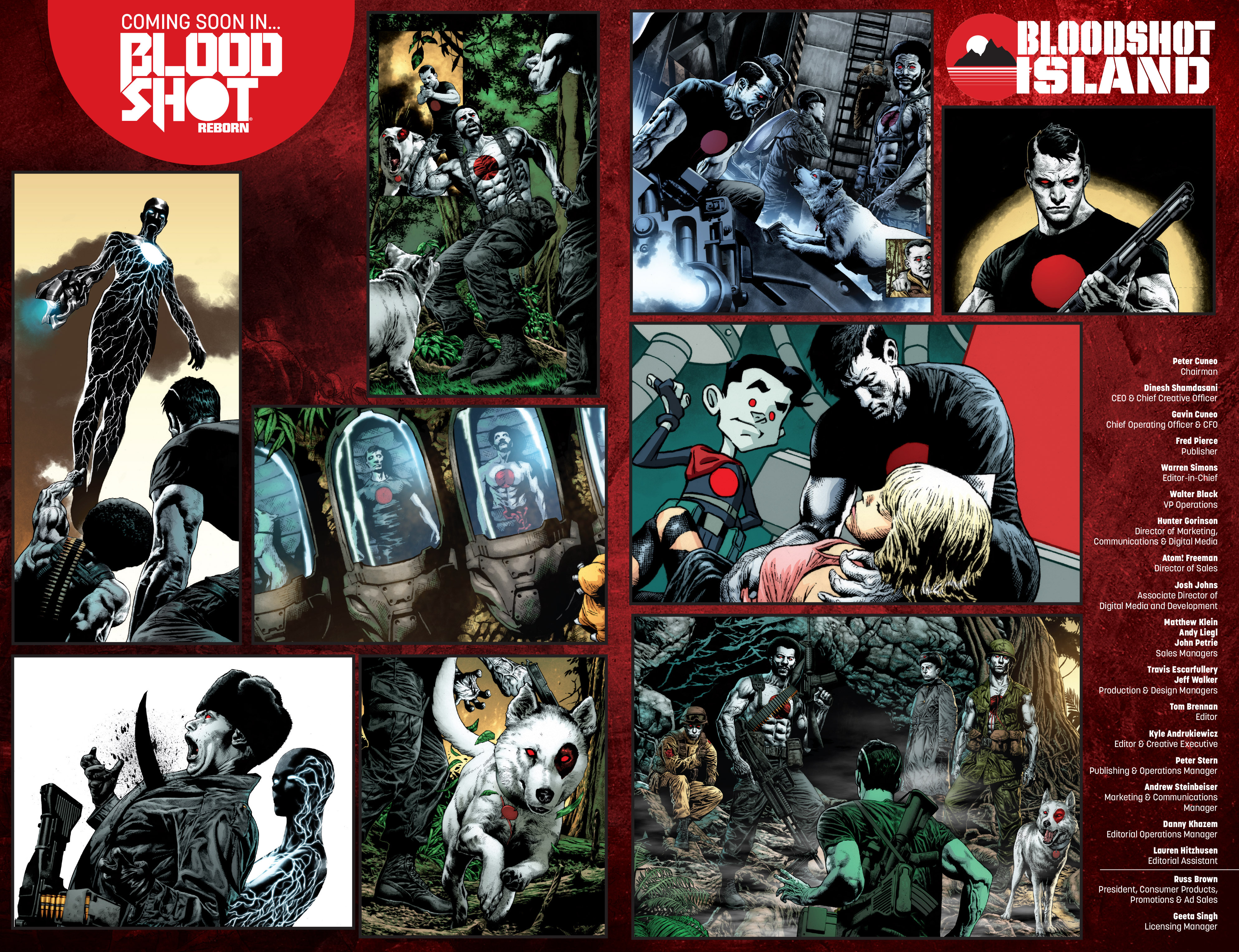 Read online Bloodshot Reborn comic -  Issue #13 - 32