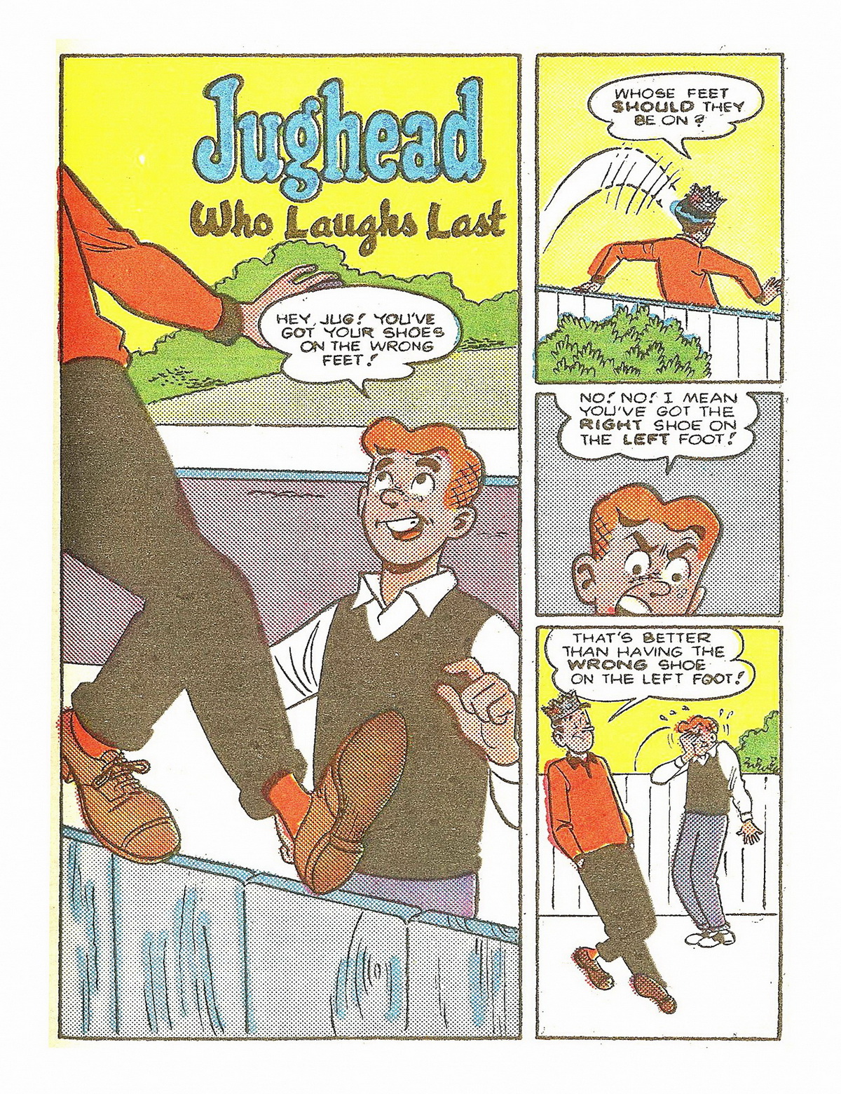 Read online Jughead's Double Digest Magazine comic -  Issue #1 - 168