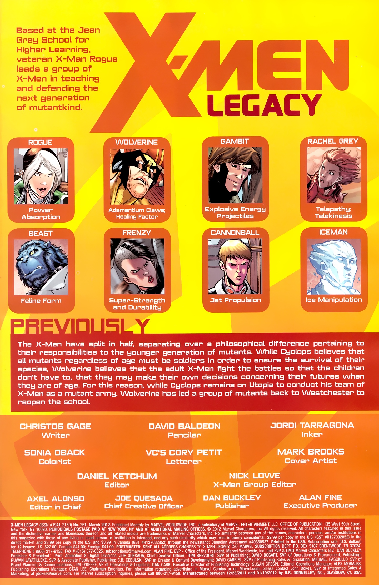 X-Men Legacy (2008) Issue #261 #56 - English 3
