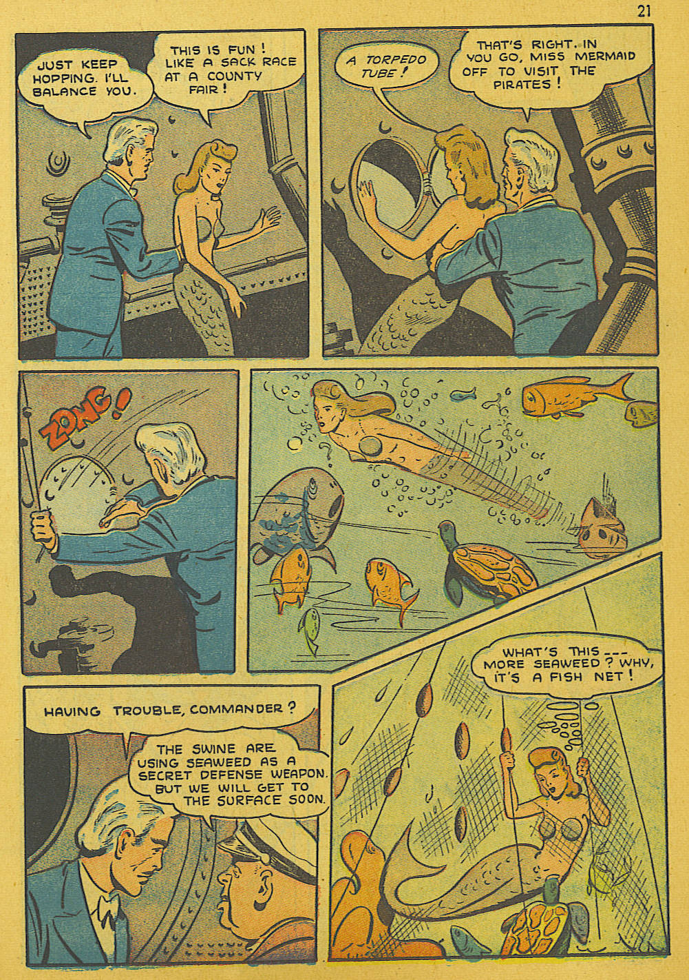 Read online Super-Magician Comics comic -  Issue #10 - 21