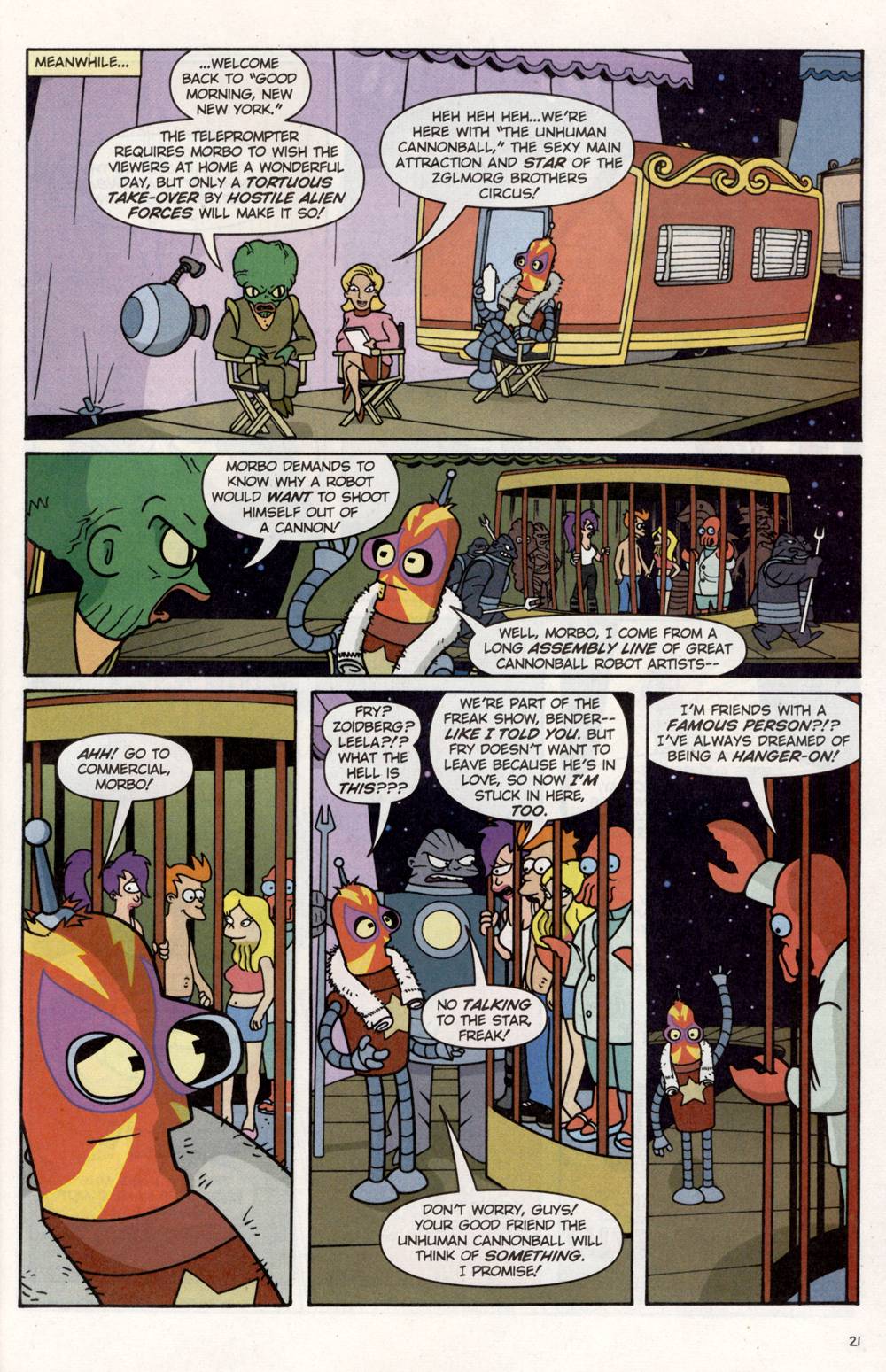 Read online Futurama Comics comic -  Issue #12 - 22