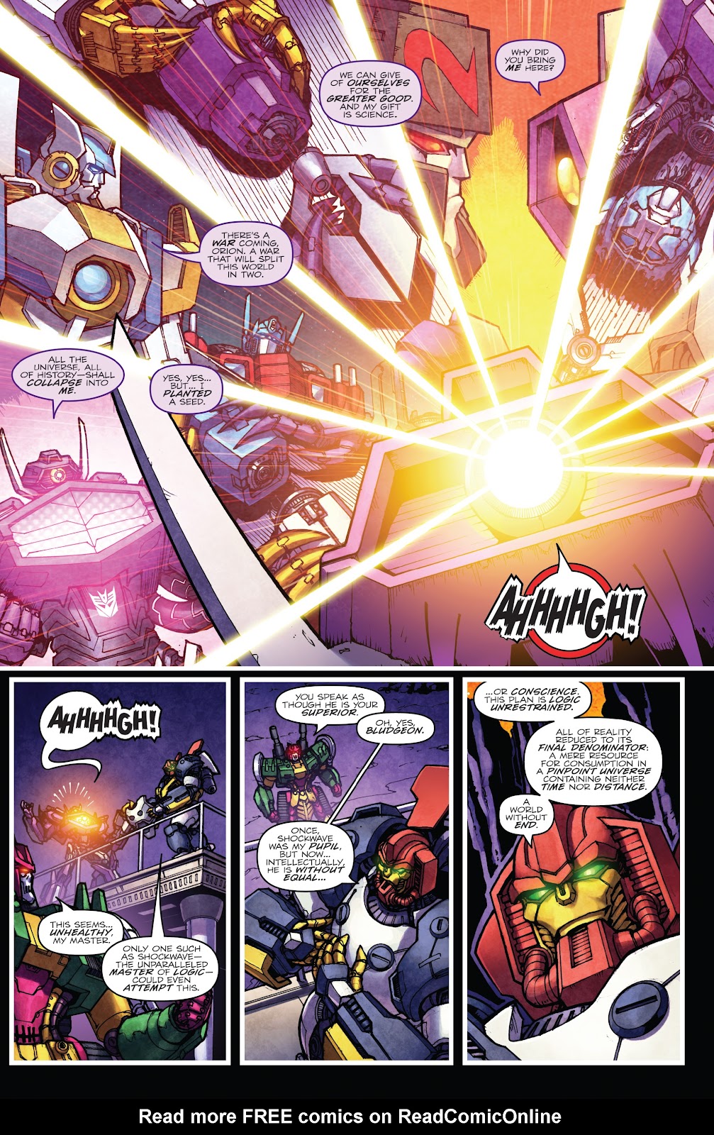 The Transformers: Dark Cybertron Finale issue Full - Page 107