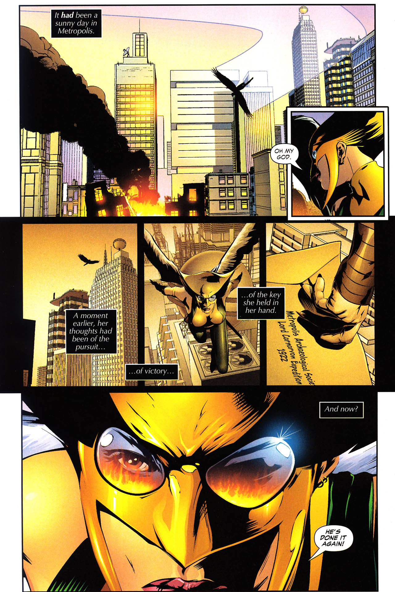 Read online Hawkgirl comic -  Issue #64 - 3