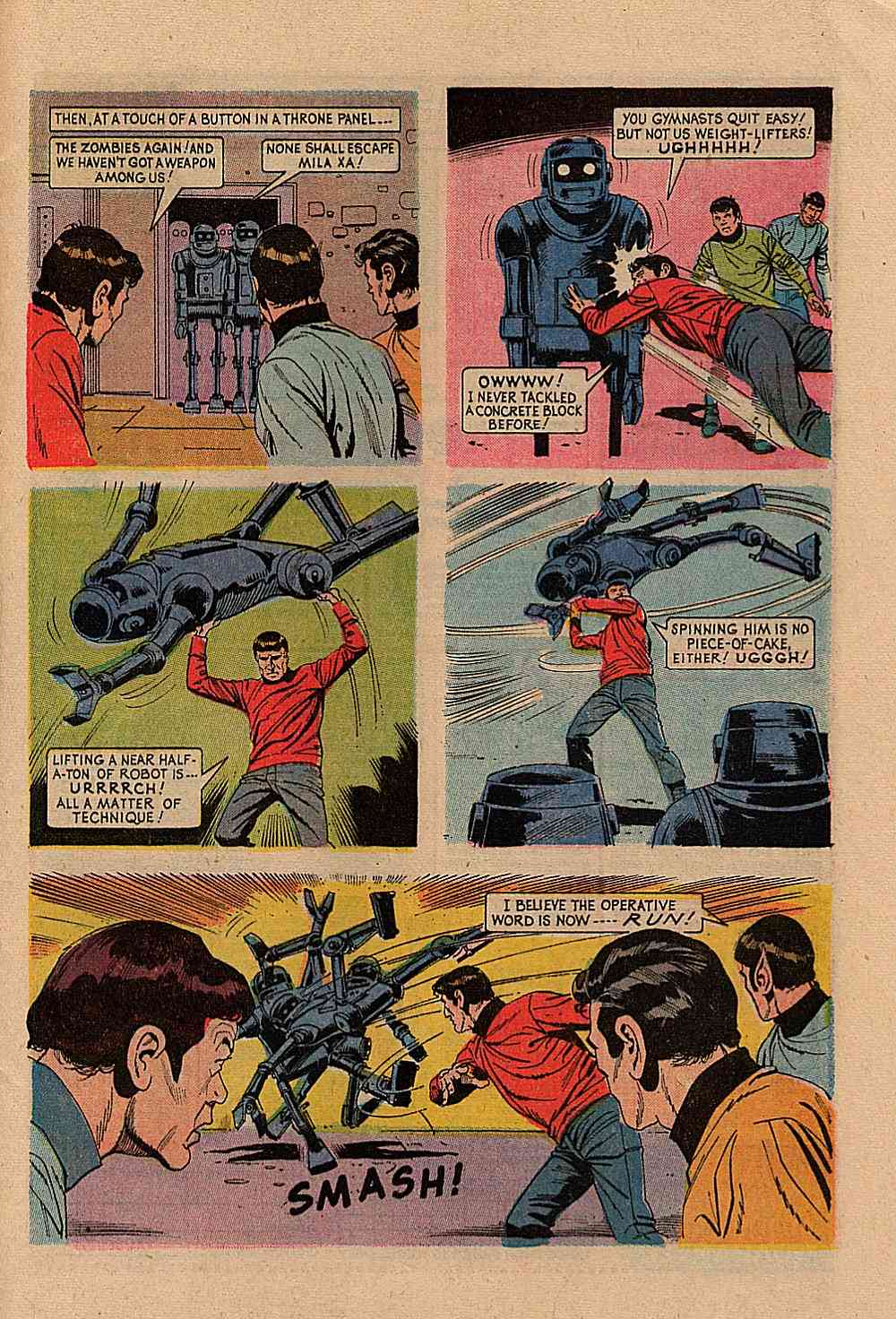 Read online Star Trek (1967) comic -  Issue #19 - 23