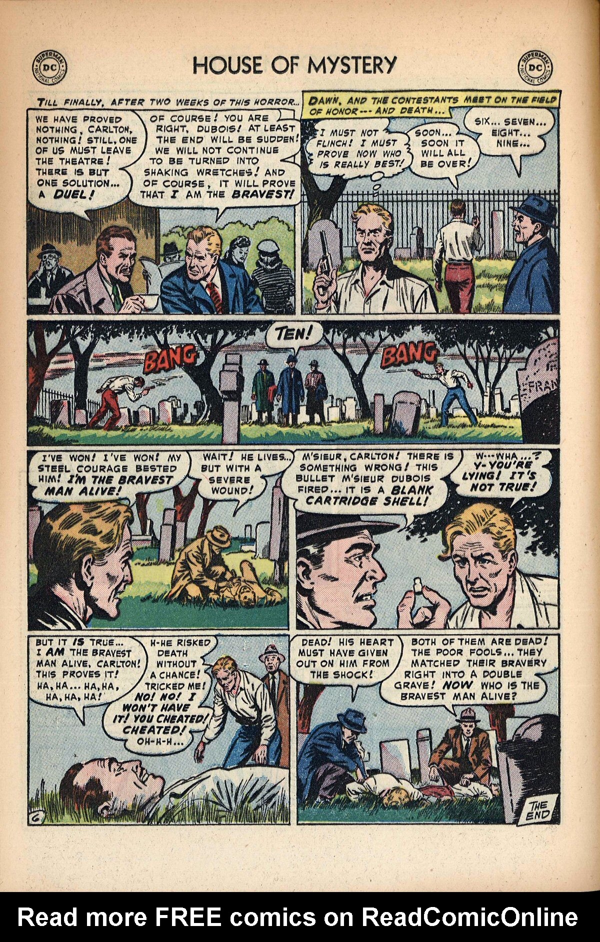 Read online House of Mystery (1951) comic -  Issue #18 - 16
