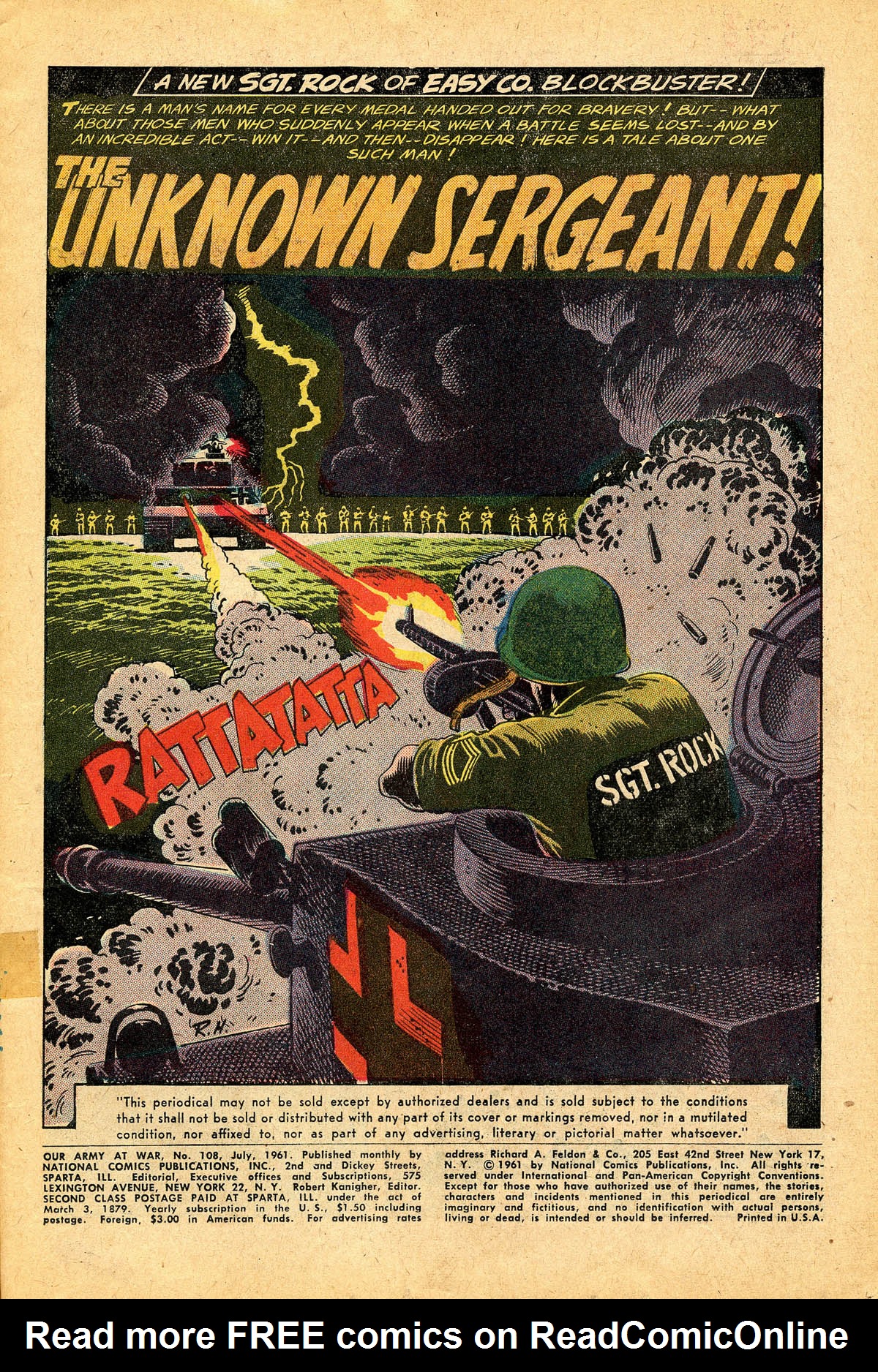 Read online Our Army at War (1952) comic -  Issue #108 - 3