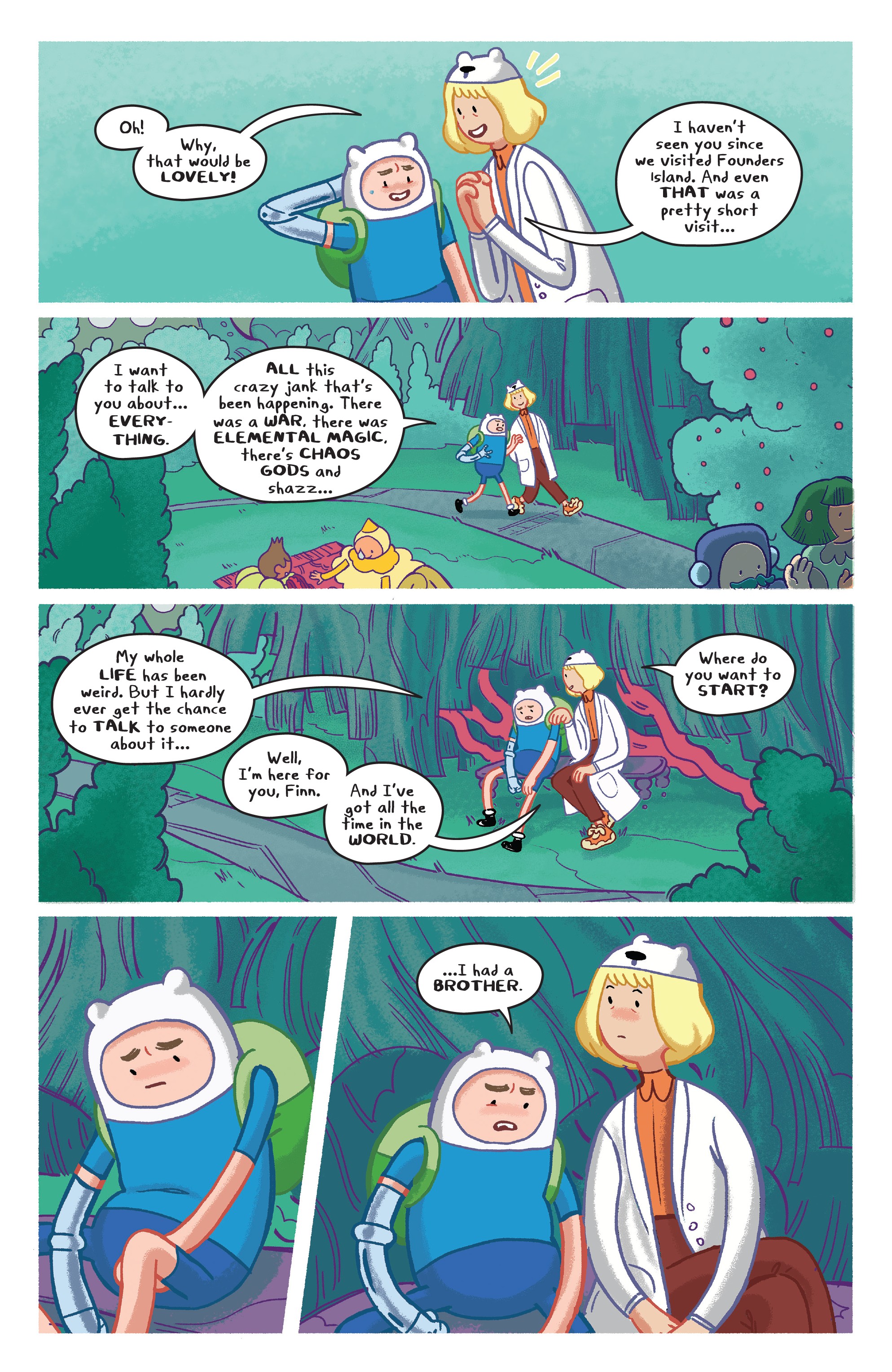 Read online Adventure Time Season 11 comic -  Issue #5 - 12