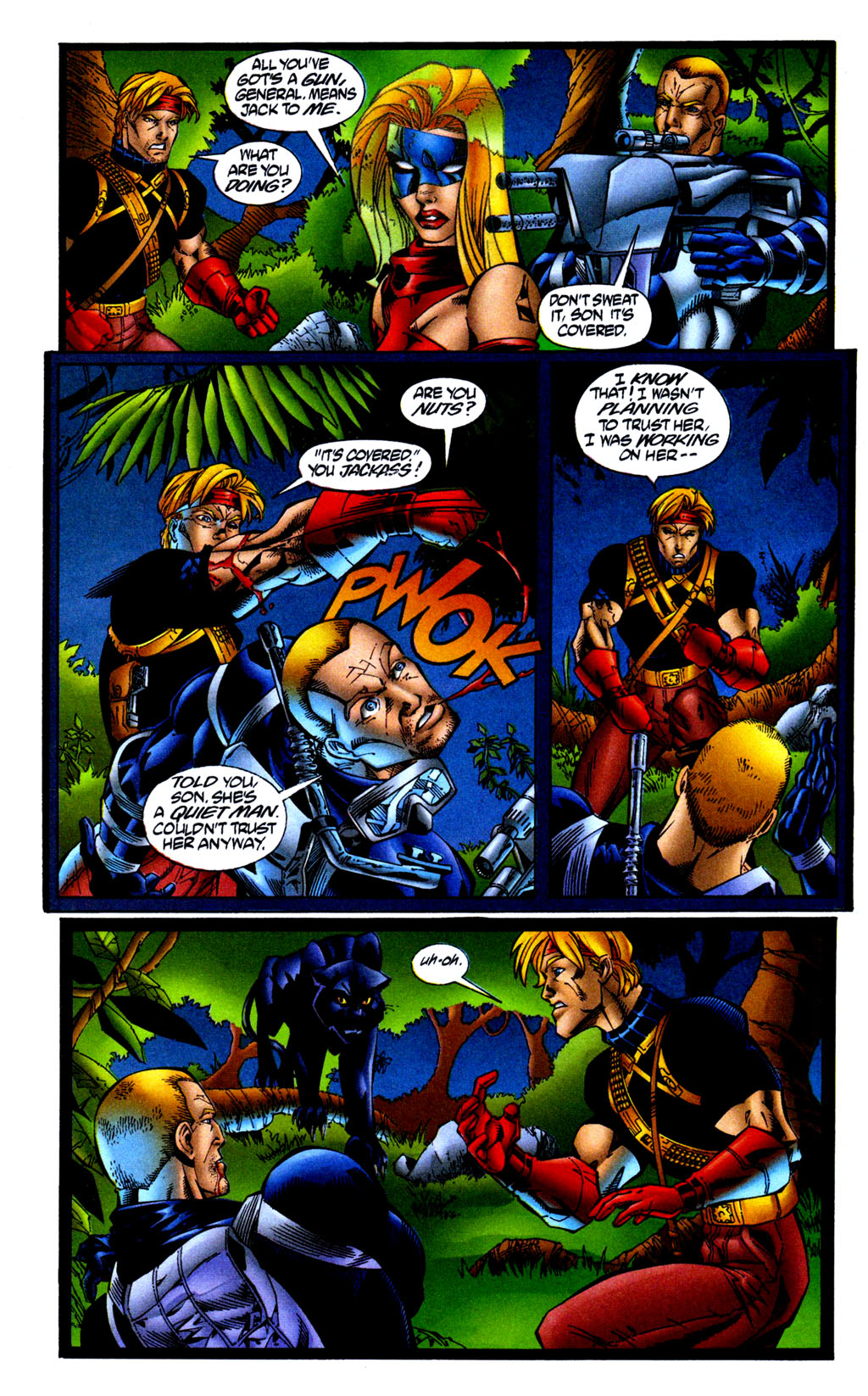 Read online Grifter (1996) comic -  Issue #9 - 14