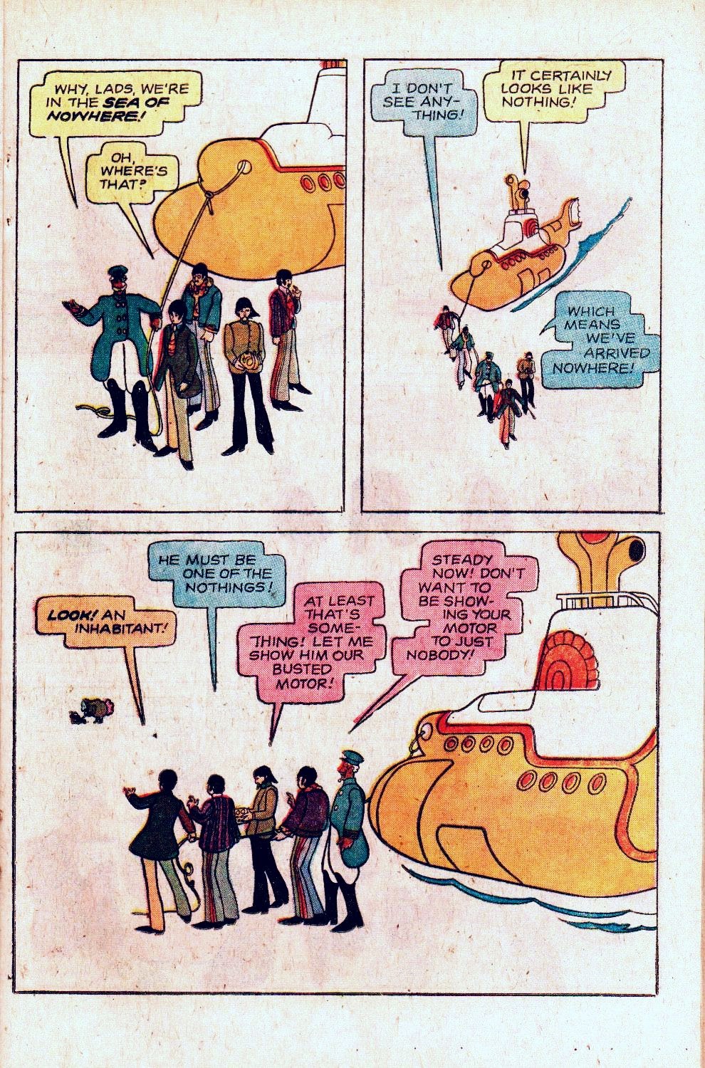 Read online Beatles: Yellow Submarine comic -  Issue # Full - 37