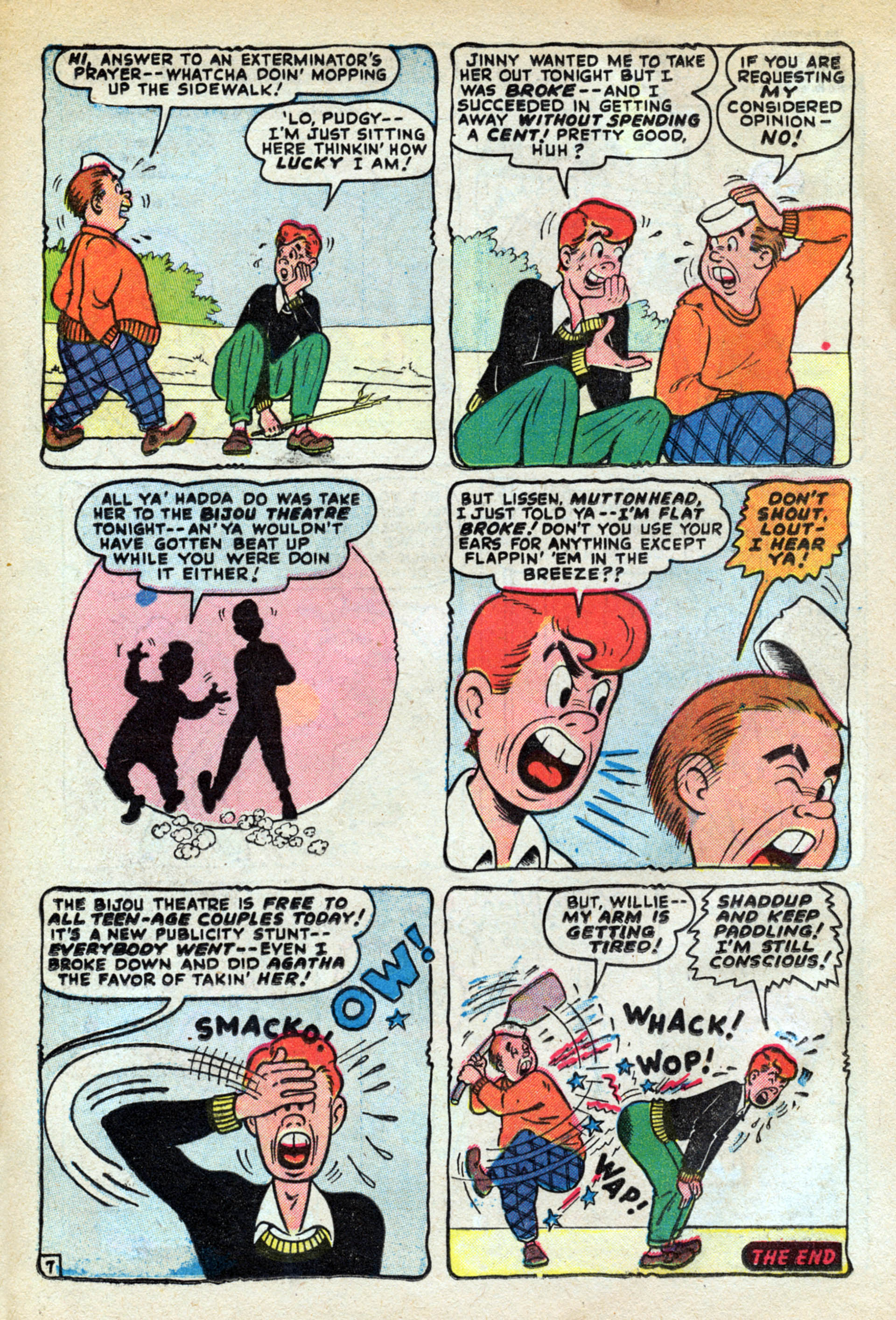 Read online Willie Comics (1950) comic -  Issue #22 - 22