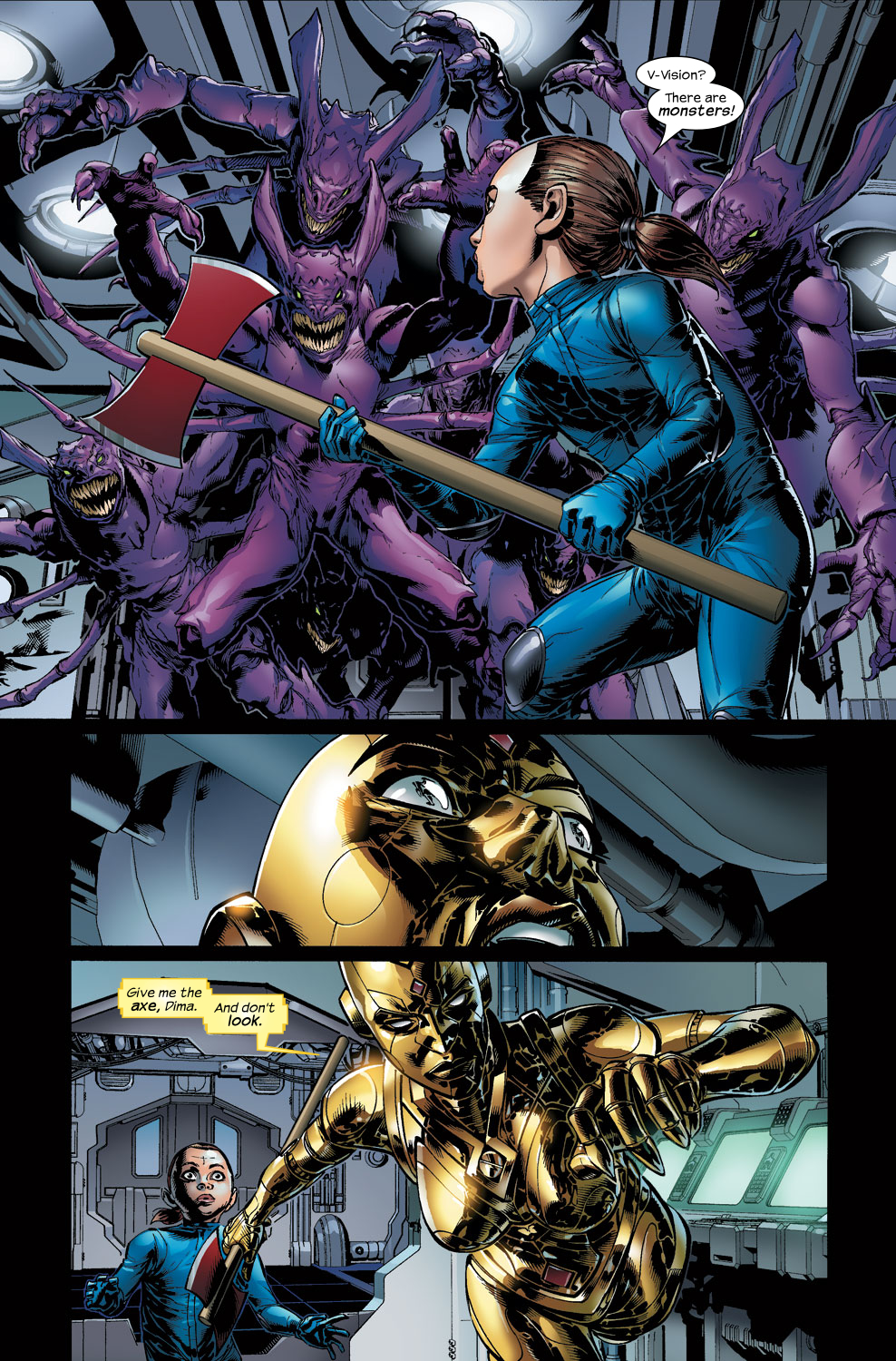 Read online Ultimate Vision comic -  Issue #3 - 12