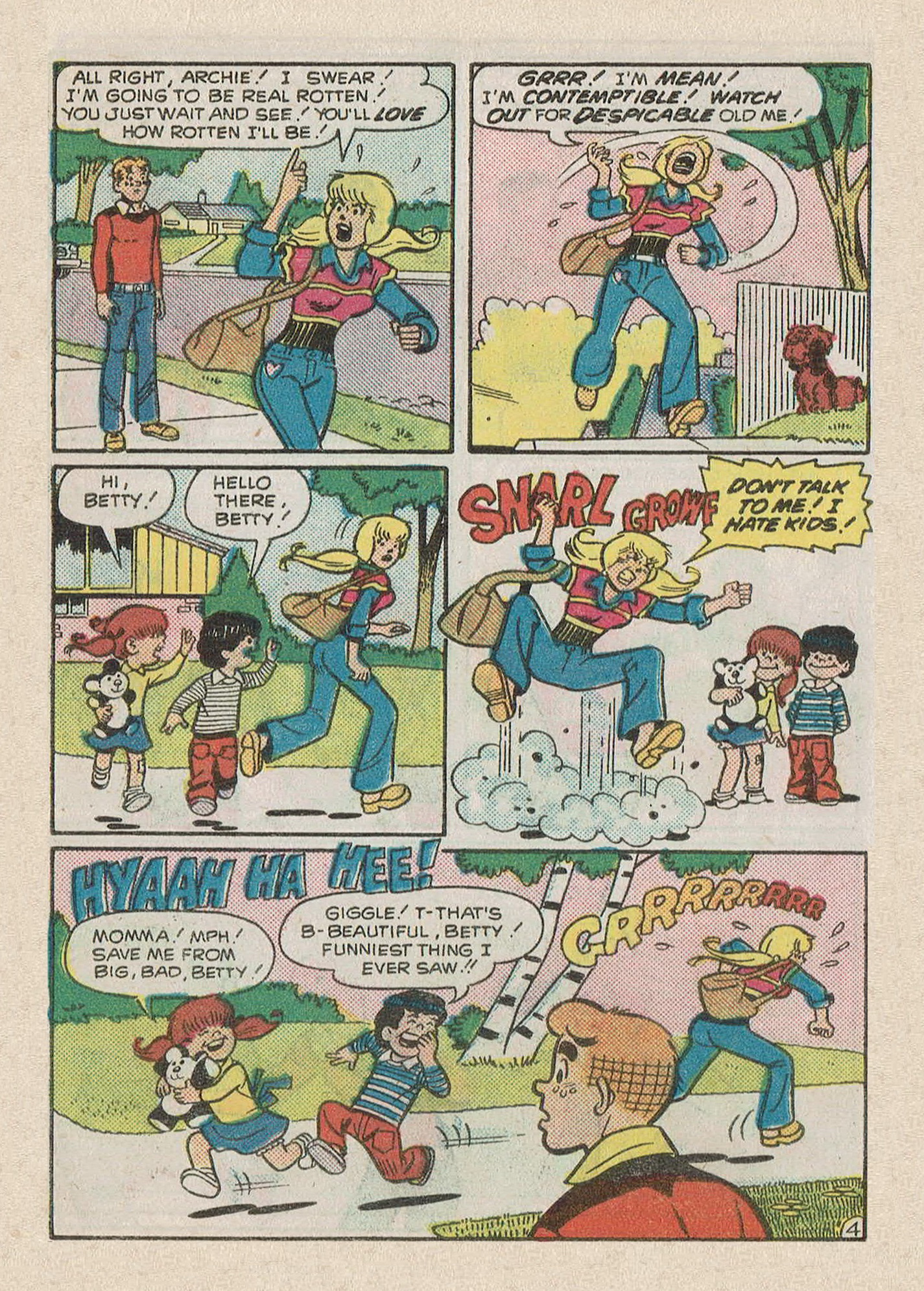Read online Betty and Veronica Digest Magazine comic -  Issue #28 - 78