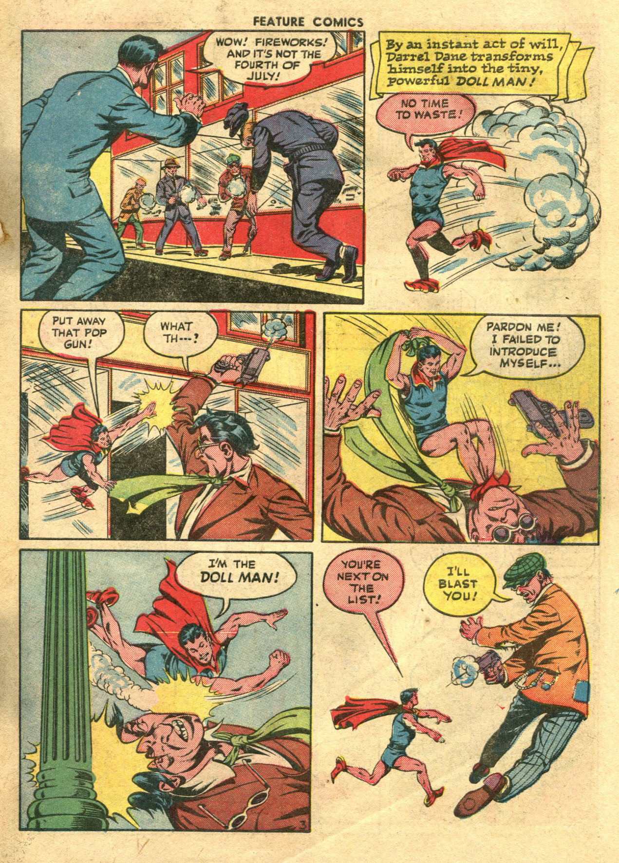 Read online Feature Comics comic -  Issue #96 - 5