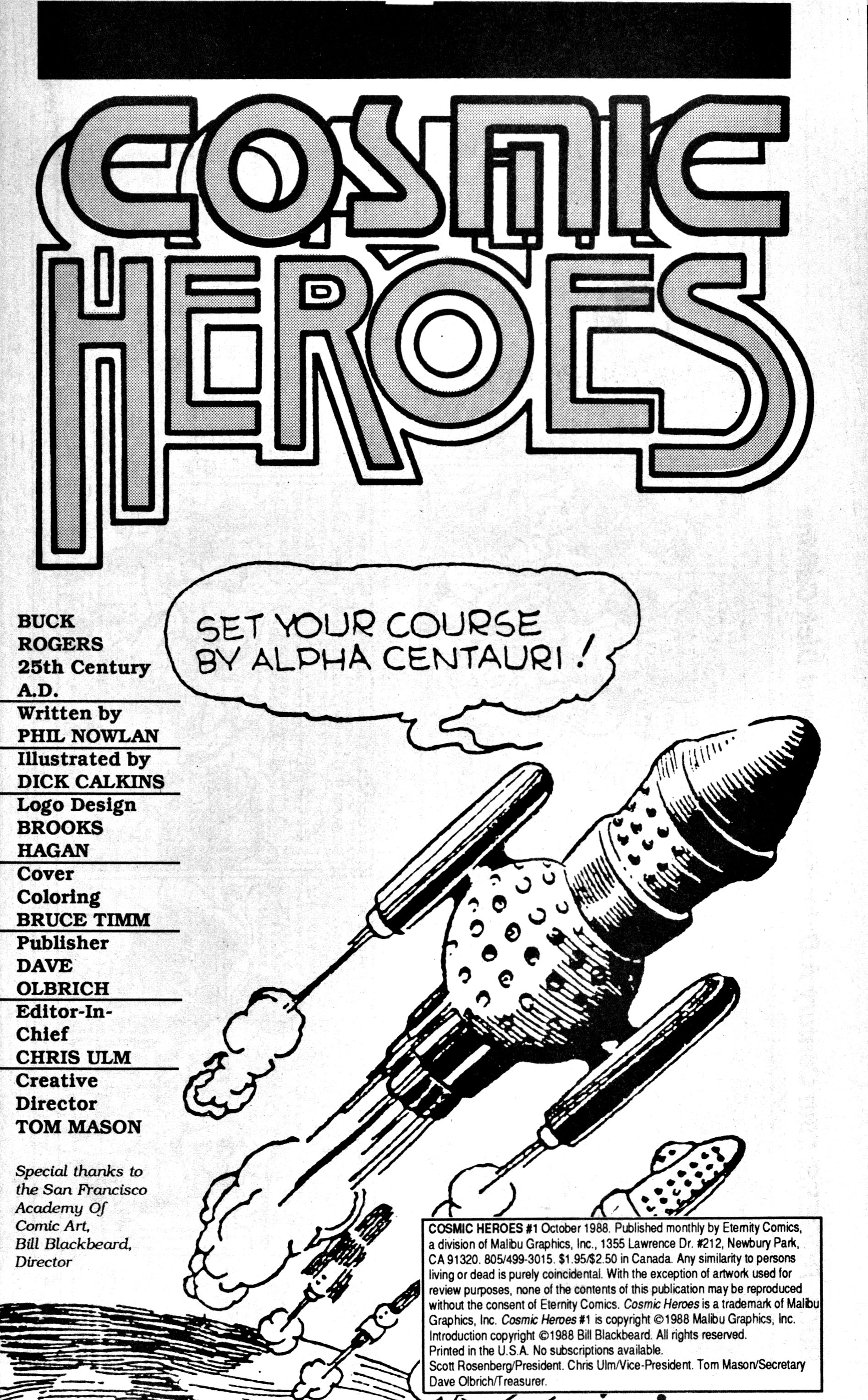 Read online Cosmic Heroes comic -  Issue #1 - 2