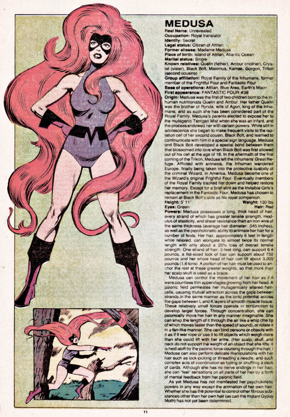 The Official Handbook of the Marvel Universe issue 7 - Page 12