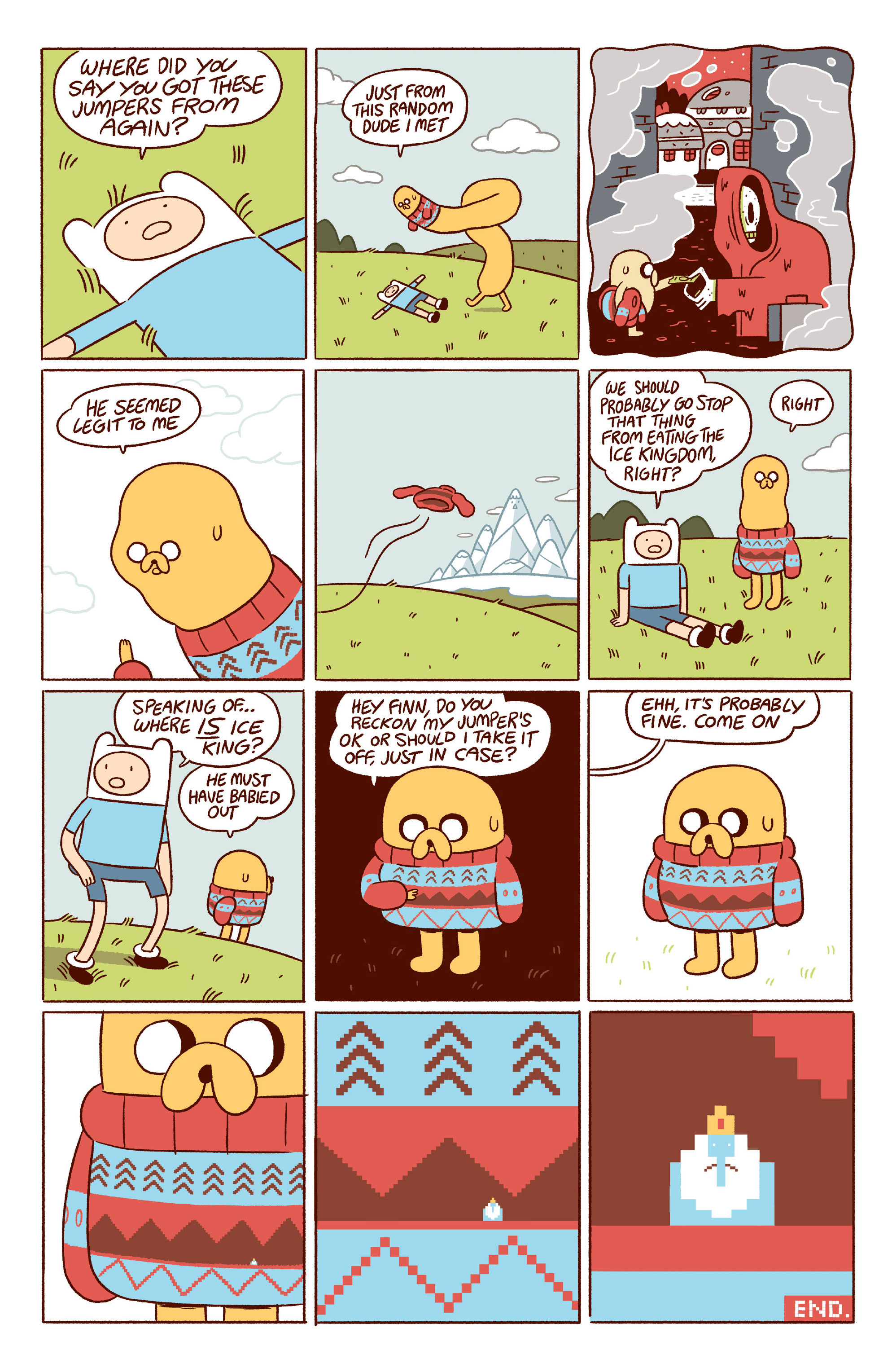Read online Adventure Time 2014 Winter Special comic -  Issue #Adventure Time 2014 Winter Special Full - 12