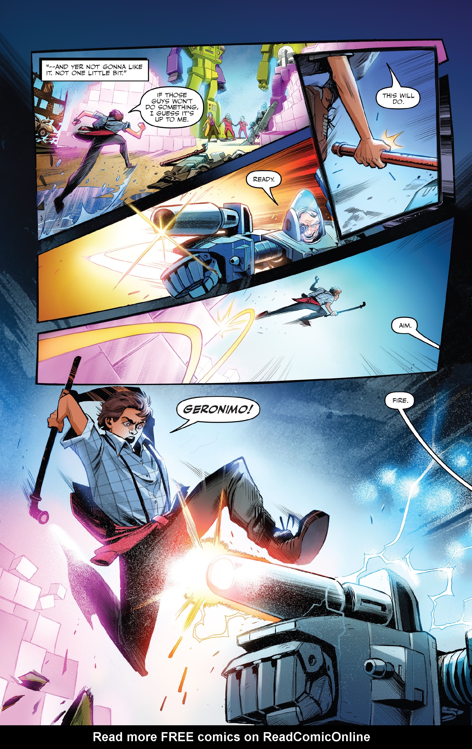 Read online Transformers: Back to the Future comic -  Issue #3 - 17