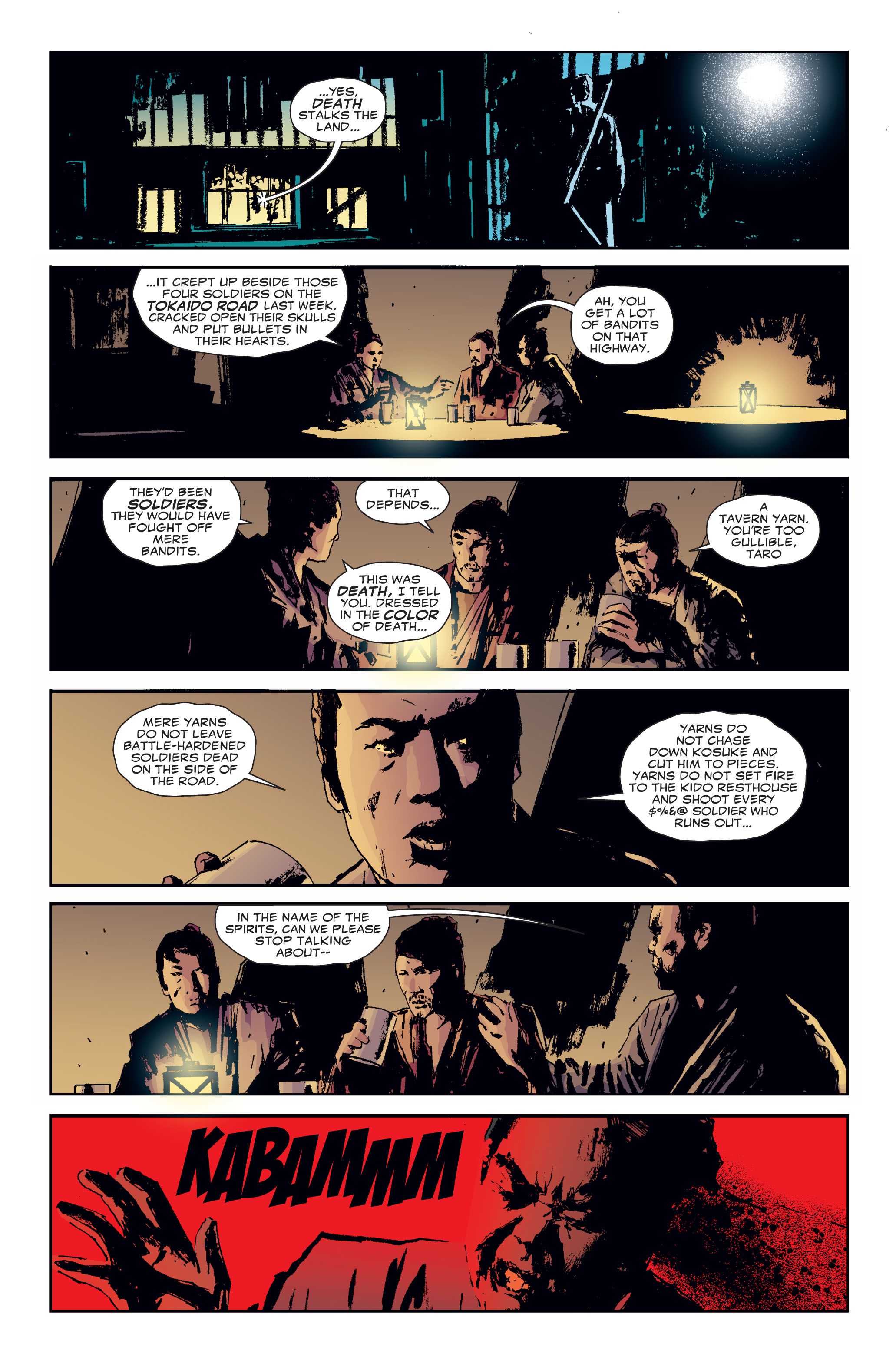 Read online 5 Ronin (2011) comic -  Issue #3 - 10