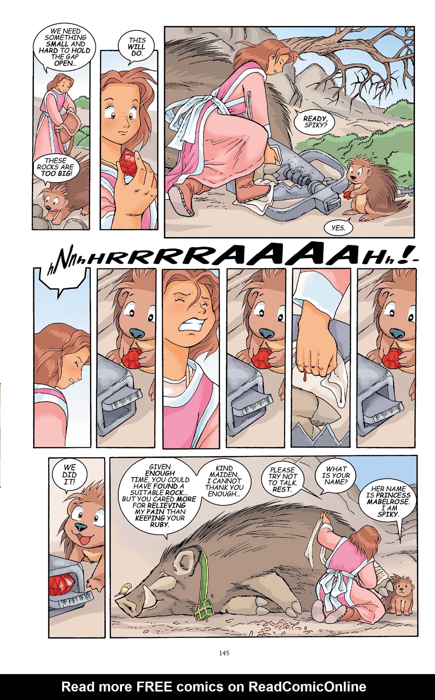 Read online Courageous Princess comic -  Issue # TPB 1 - 144