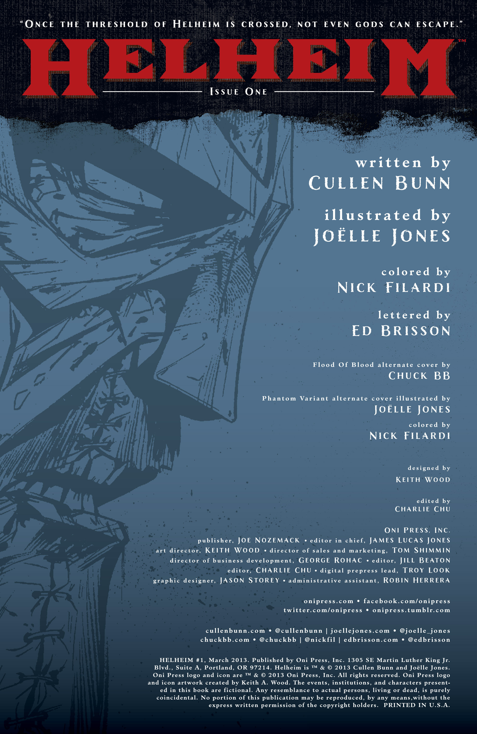 Read online Helheim comic -  Issue #1 - 2