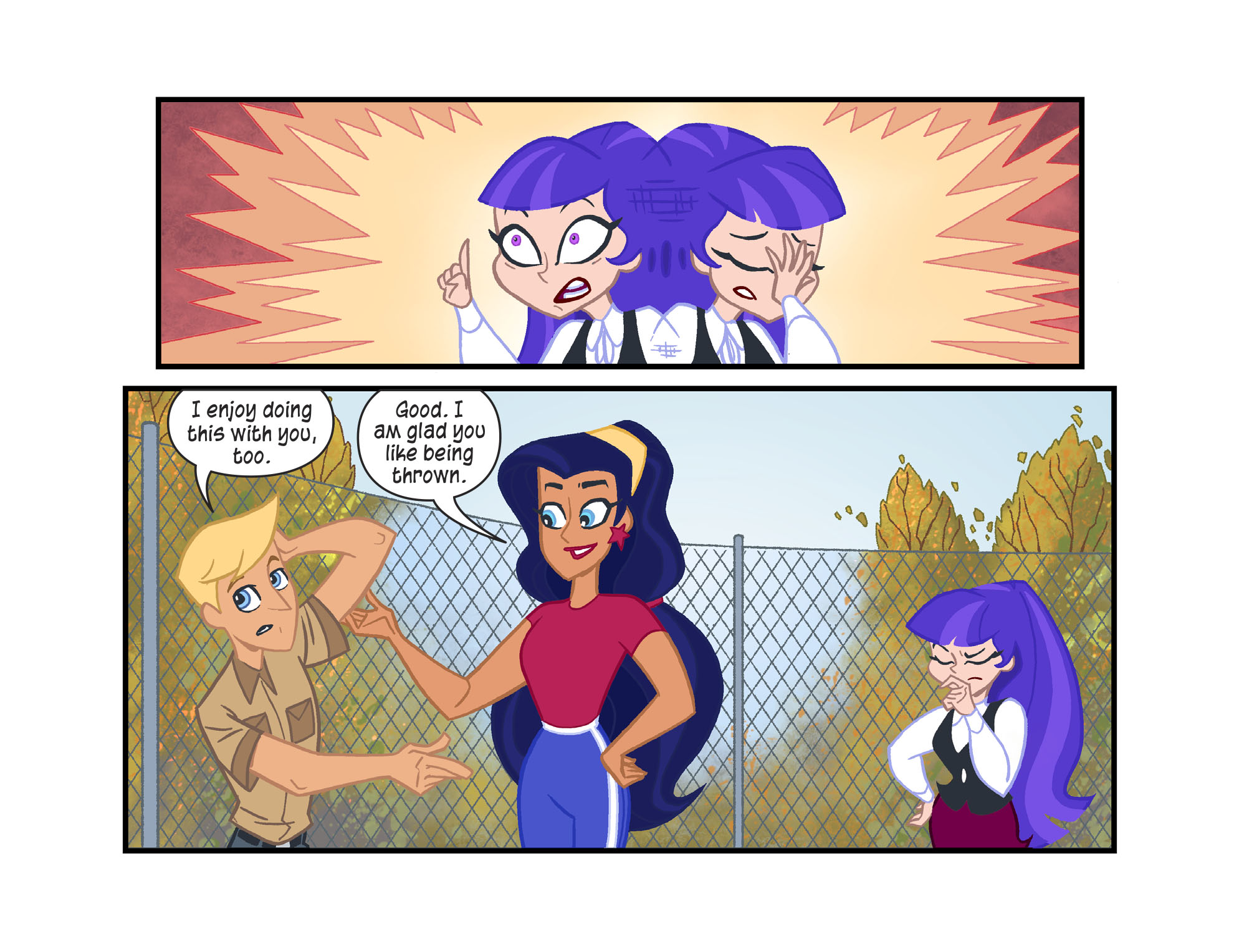 Read online DC Super Hero Girls: Weird Science comic -  Issue #6 - 11