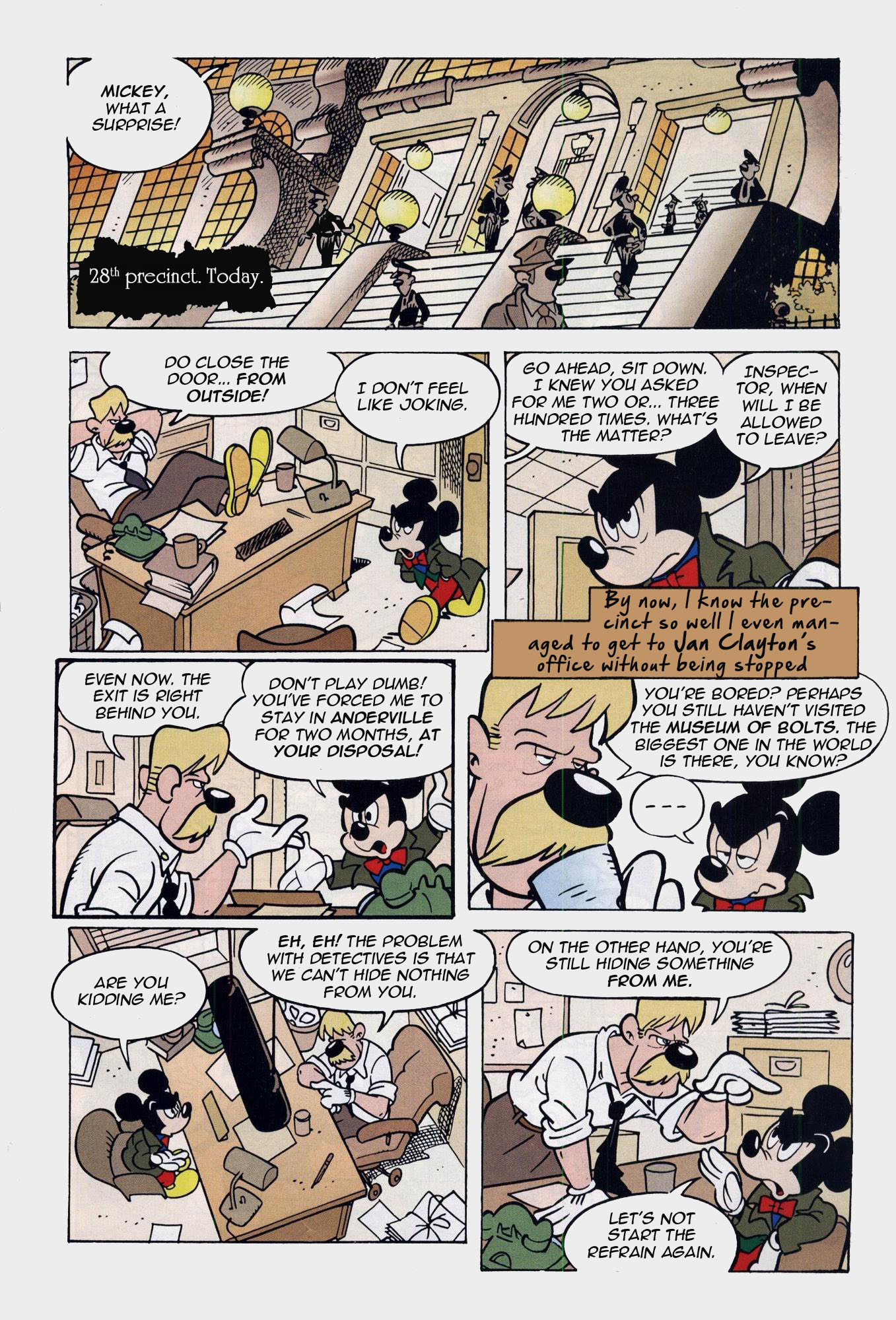 Read online Mickey Mouse Mystery Magazine comic -  Issue #1 - 23