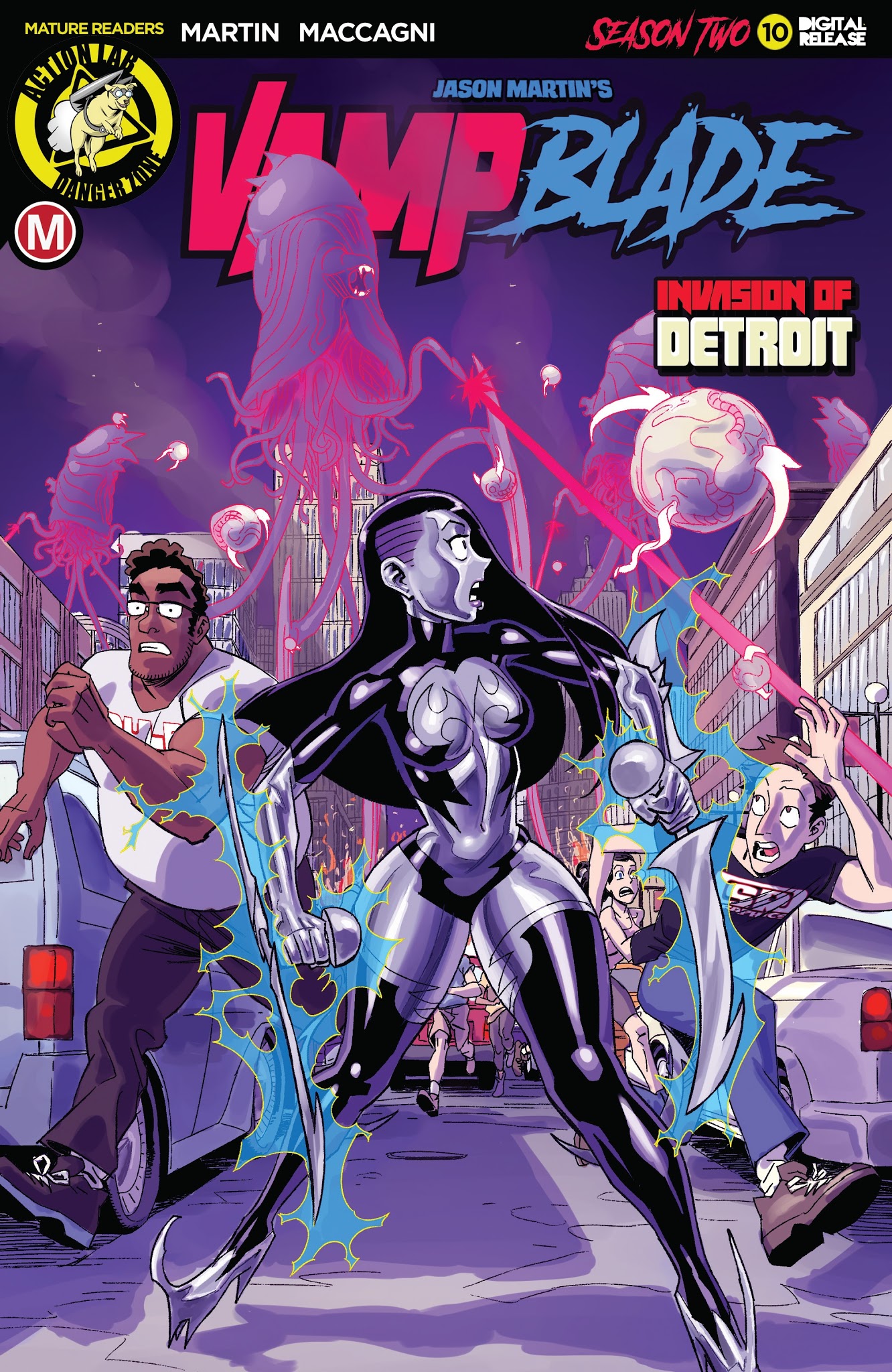 Read online Vampblade Season 2 comic -  Issue #10 - 1