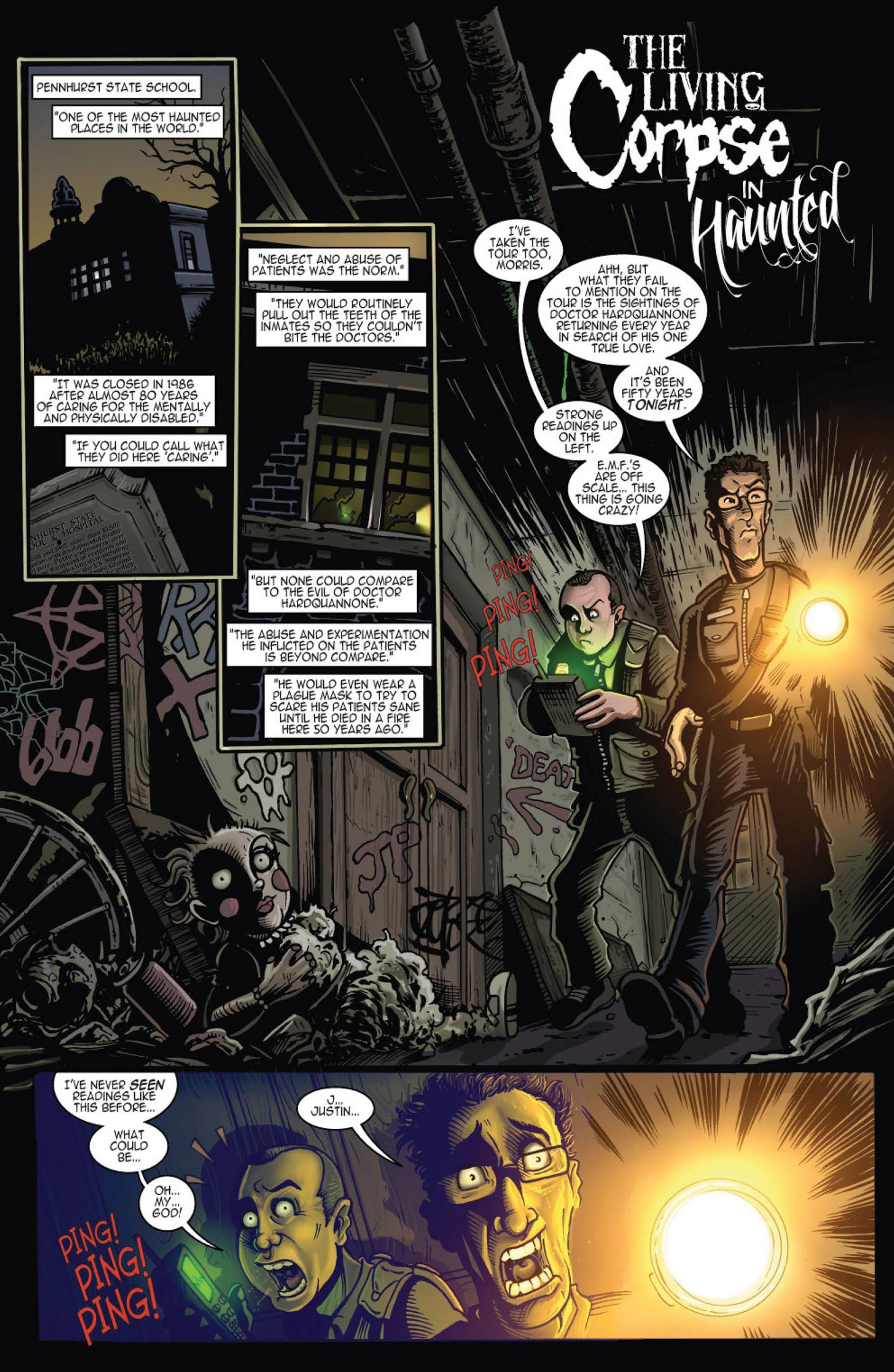 Read online The Living Corpse Haunted comic -  Issue # Full - 3