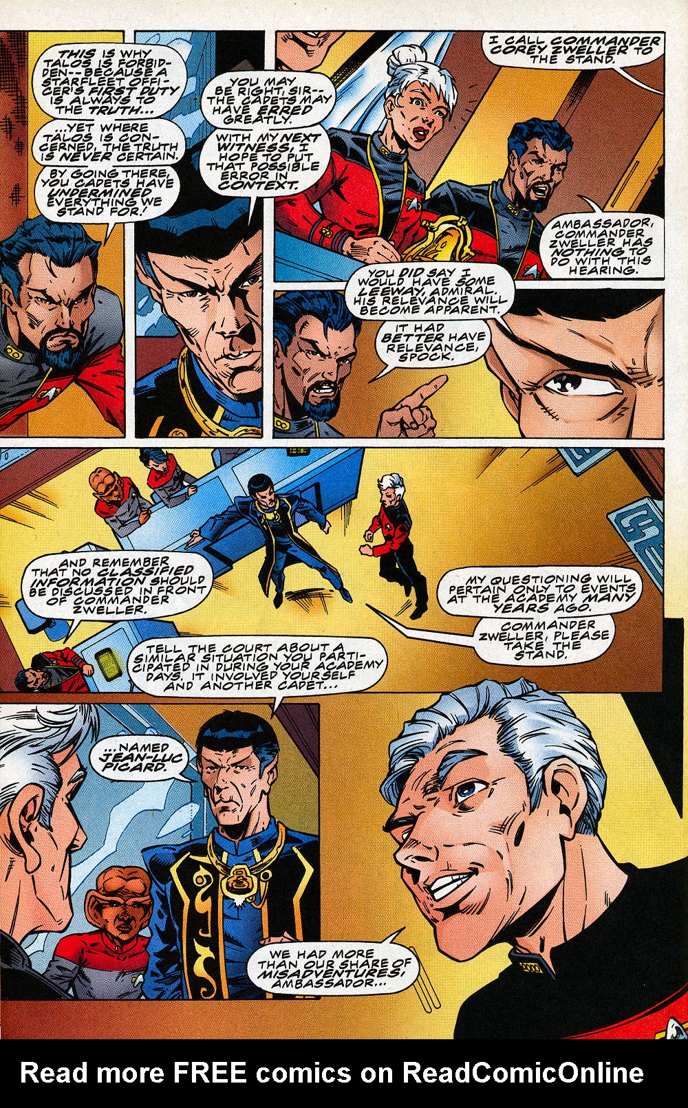 Read online Star Trek: Starfleet Academy (1996) comic -  Issue #11 - 9
