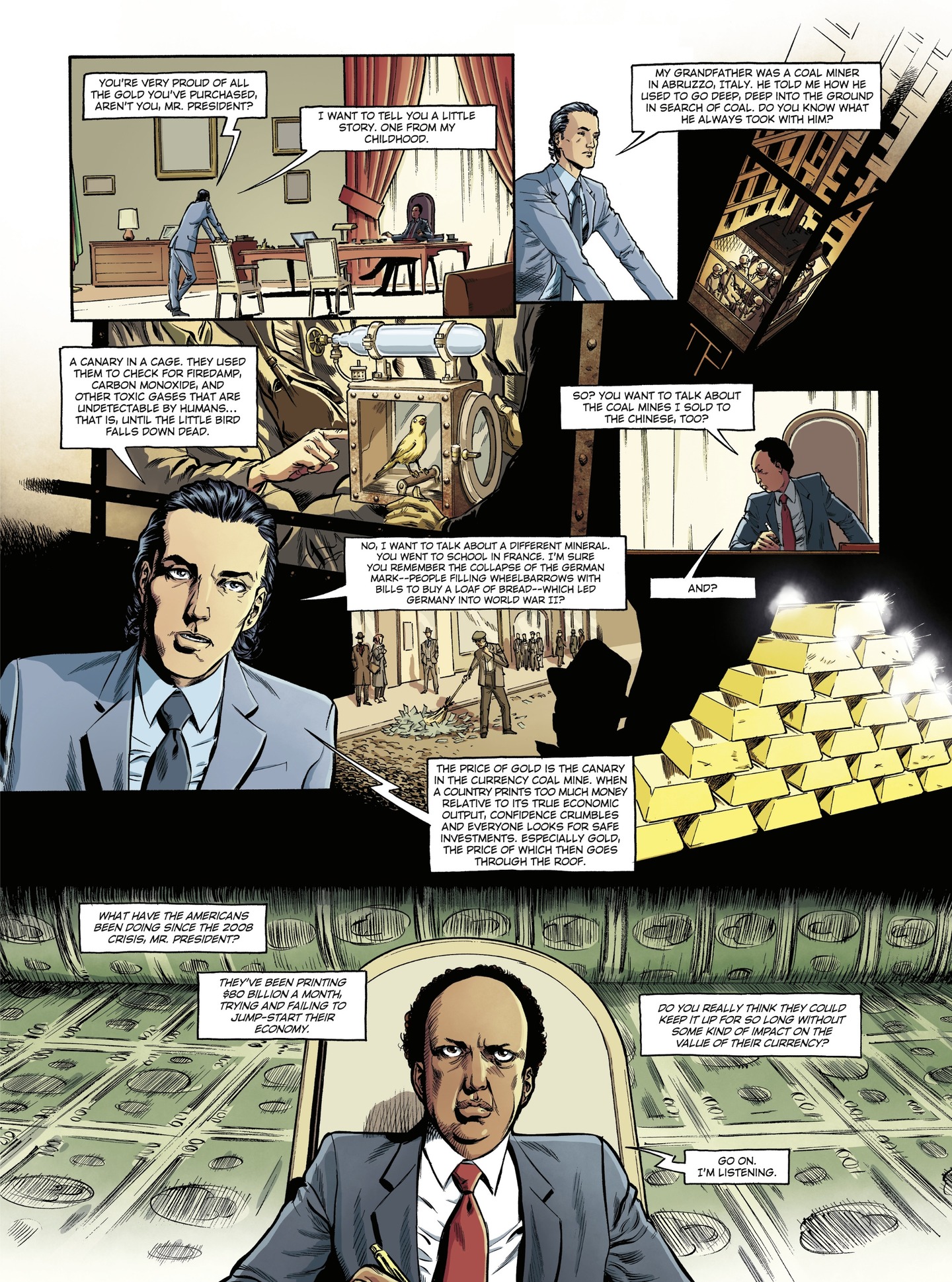 Read online Hedge Fund comic -  Issue #5 - 22