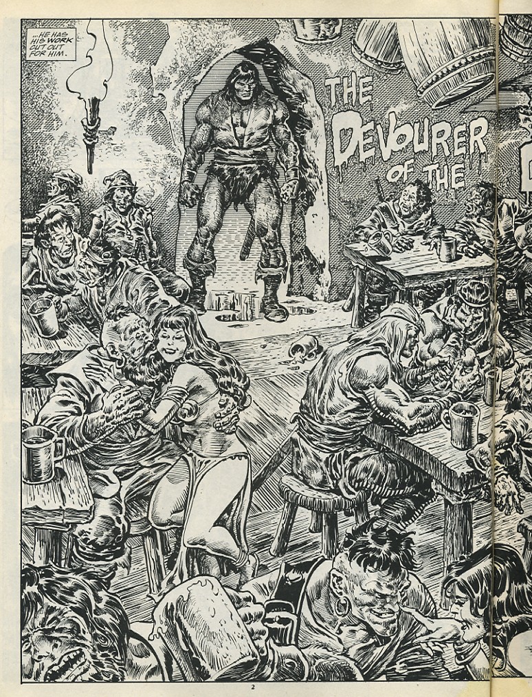 Read online The Savage Sword Of Conan comic -  Issue #196 - 4