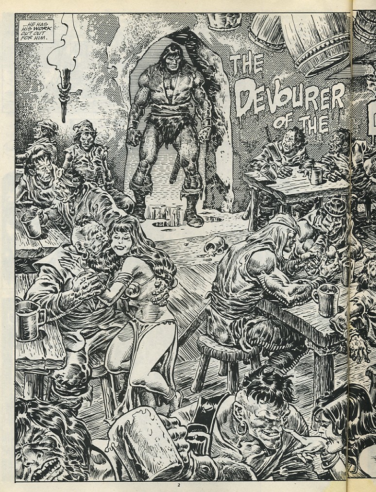 Read online The Savage Sword Of Conan comic -  Issue #196 - 4