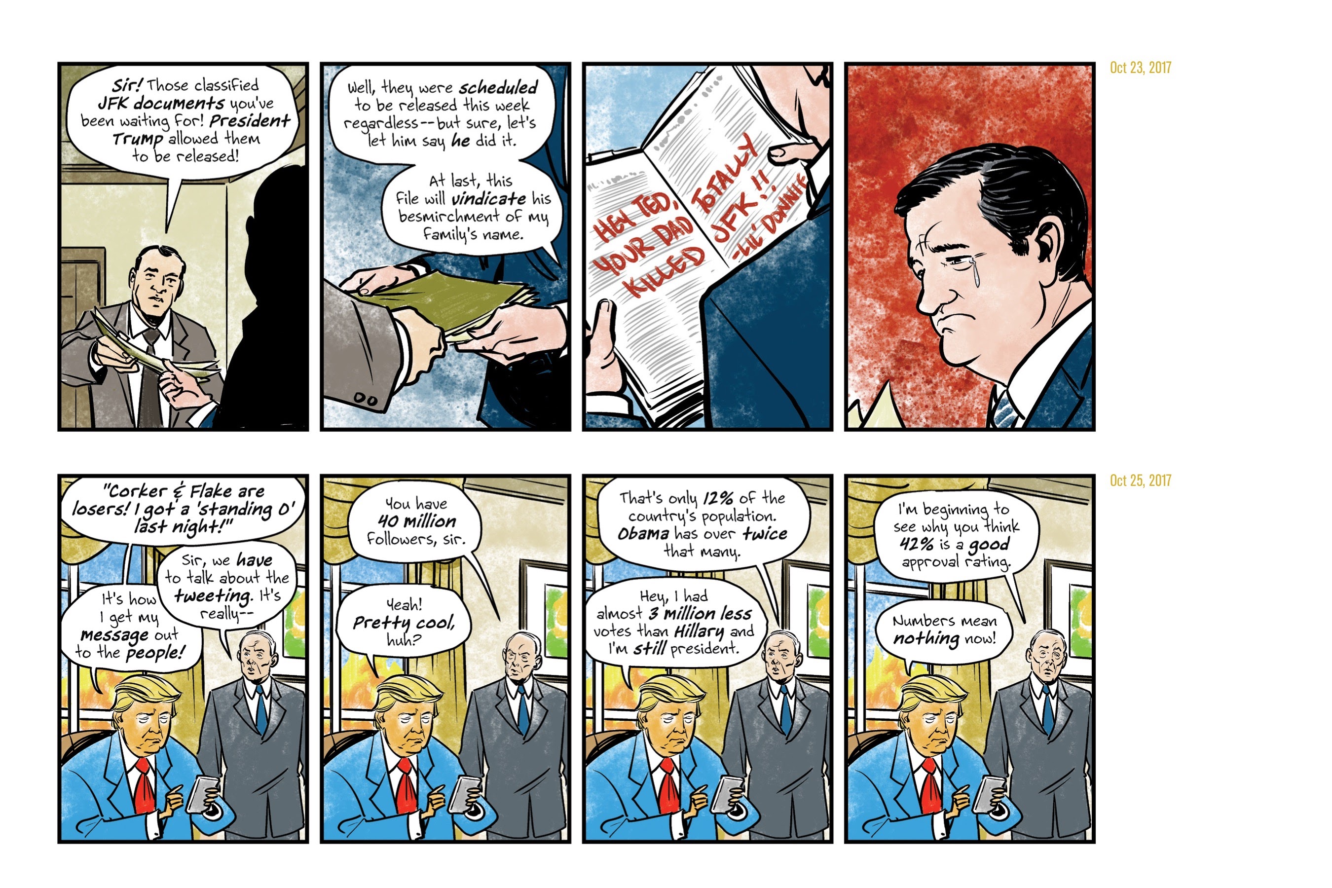 Read online Lil' Donnie: Executive Privilege comic -  Issue # TPB - 57