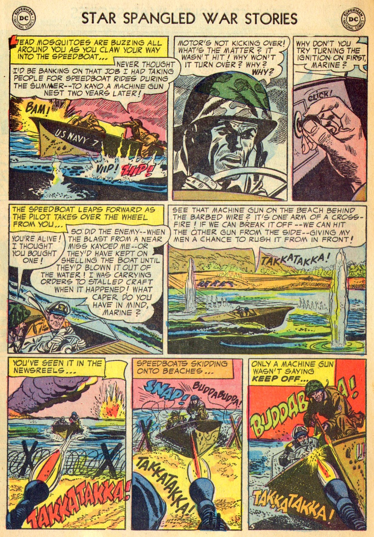 Read online Star Spangled War Stories (1952) comic -  Issue #24 - 7