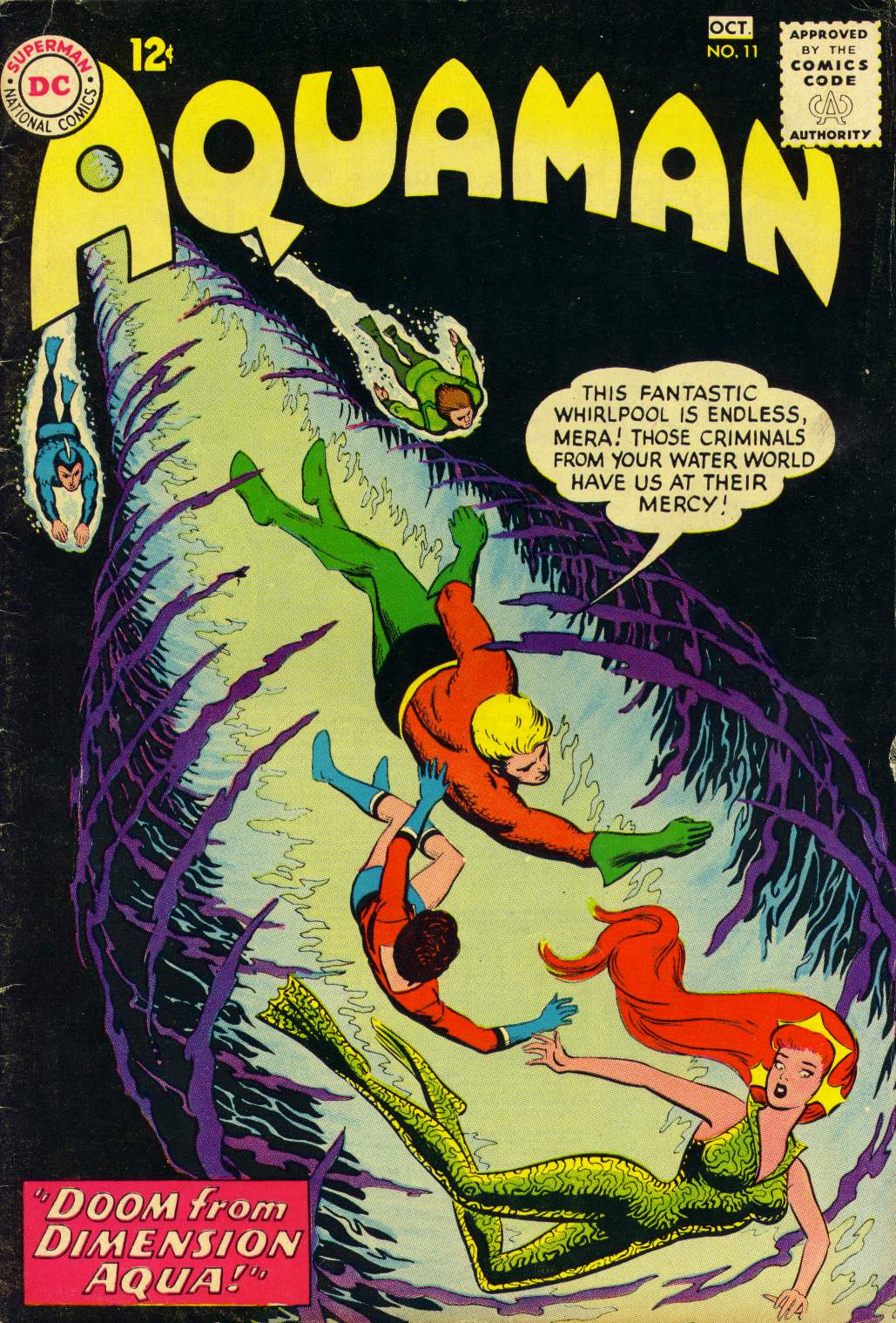 Read online Aquaman (1962) comic -  Issue #11 - 1