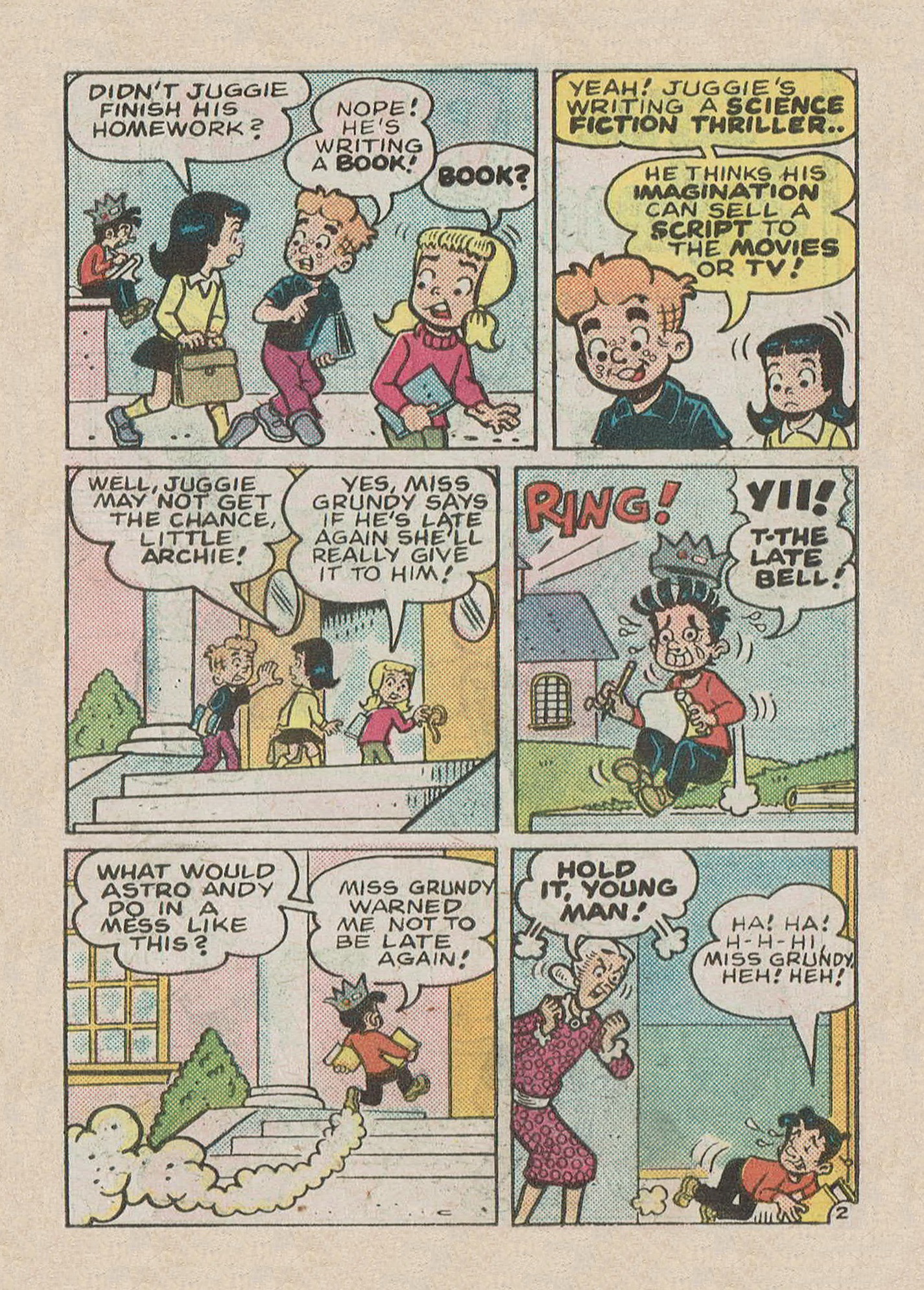 Read online Little Archie Comics Digest Magazine comic -  Issue #25 - 126